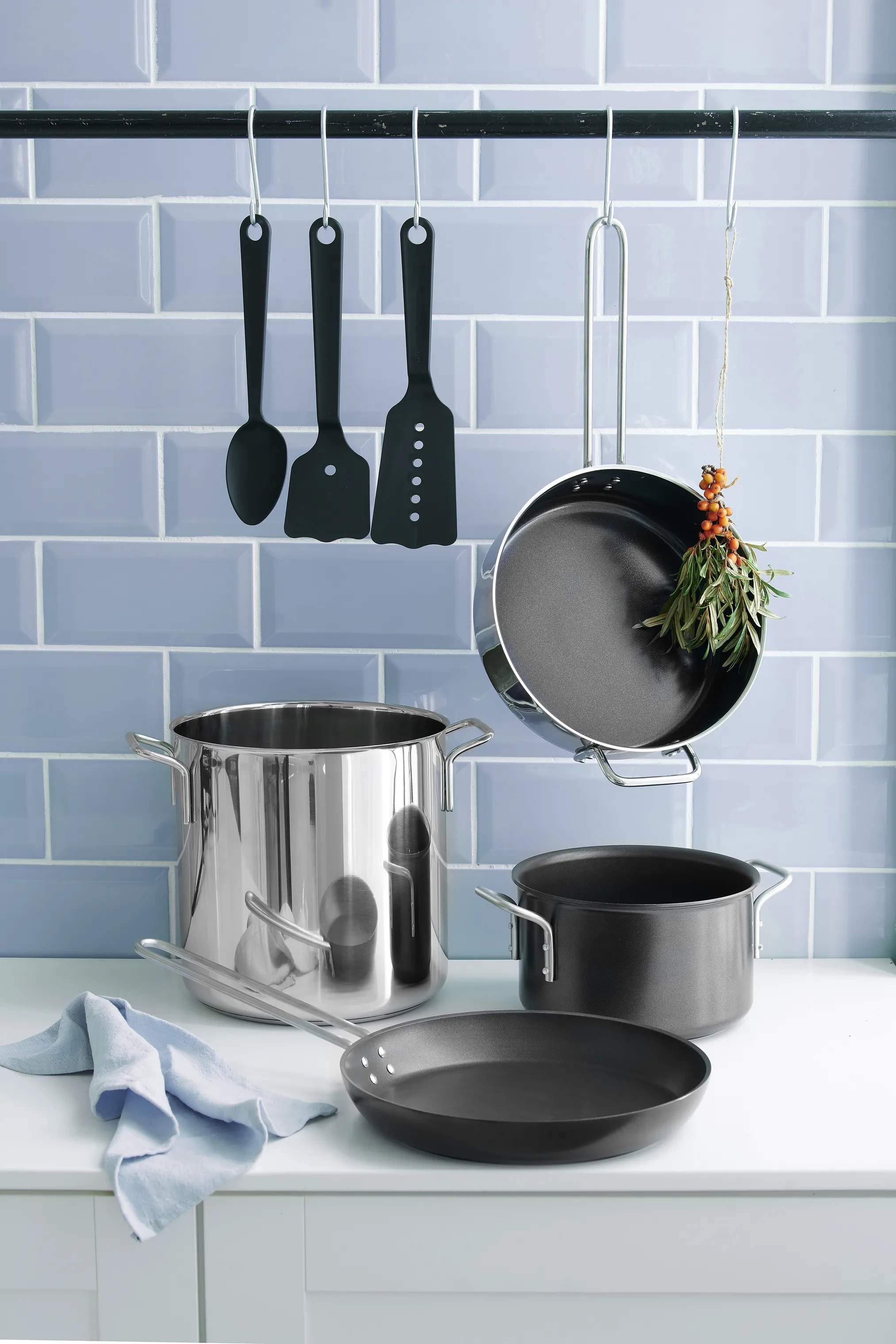 Eva Trio Spatler Spatel i Sort, 2