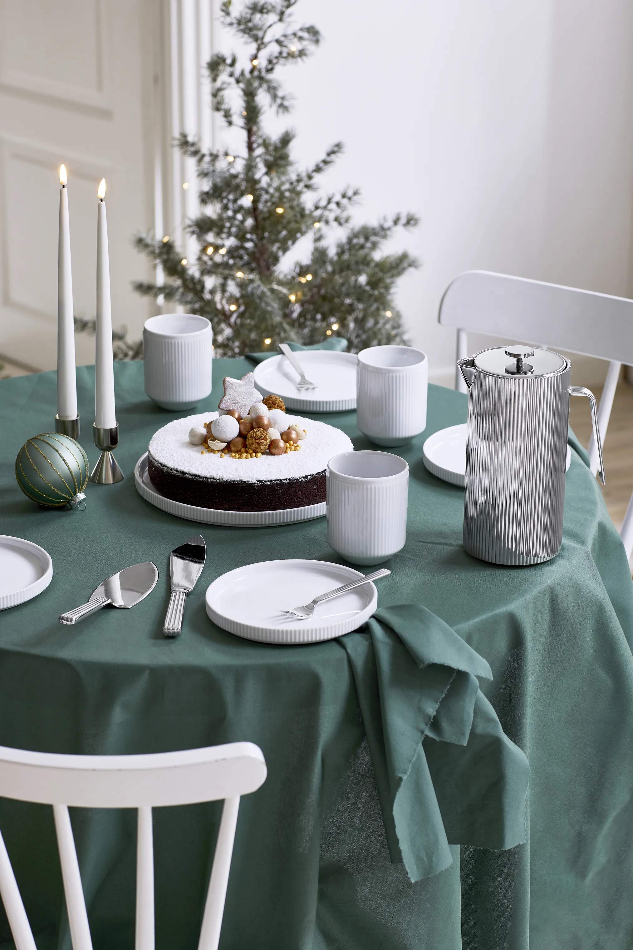 Georg Jensen Kagegafler Bernadotte Kagegaffel - 4 stk. i Blank/Stål, 4