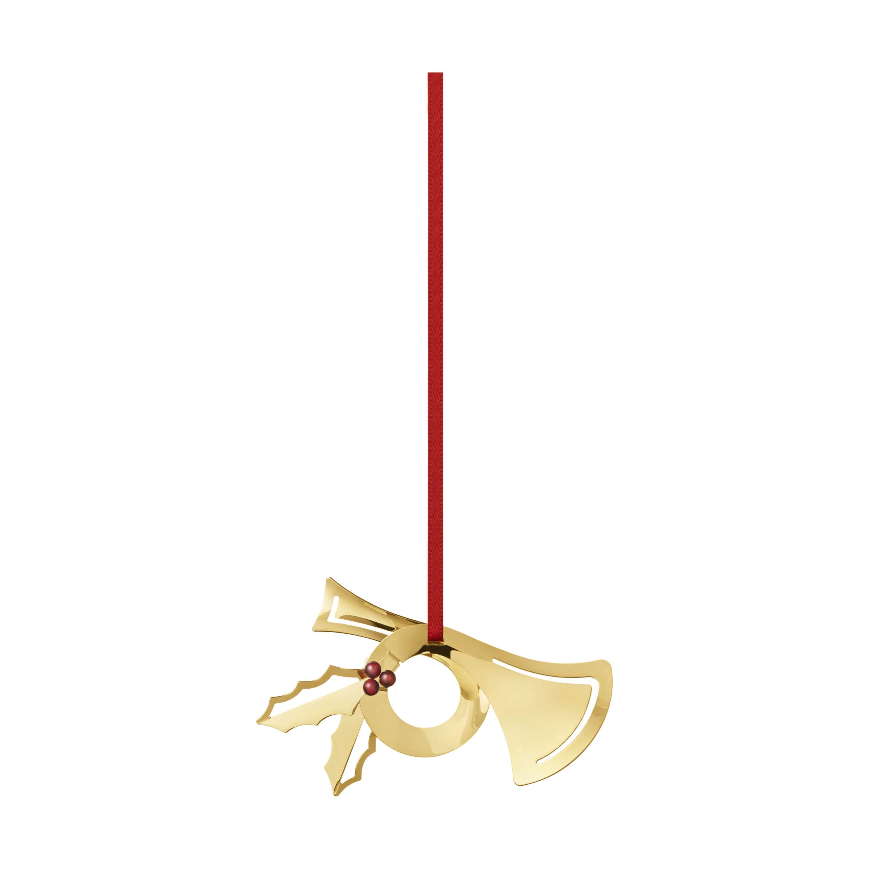 Georg Jensen Juleophæng Christmas Collectibles CC 2026 Juleornament - Posthorn i Guldfarvet, 1