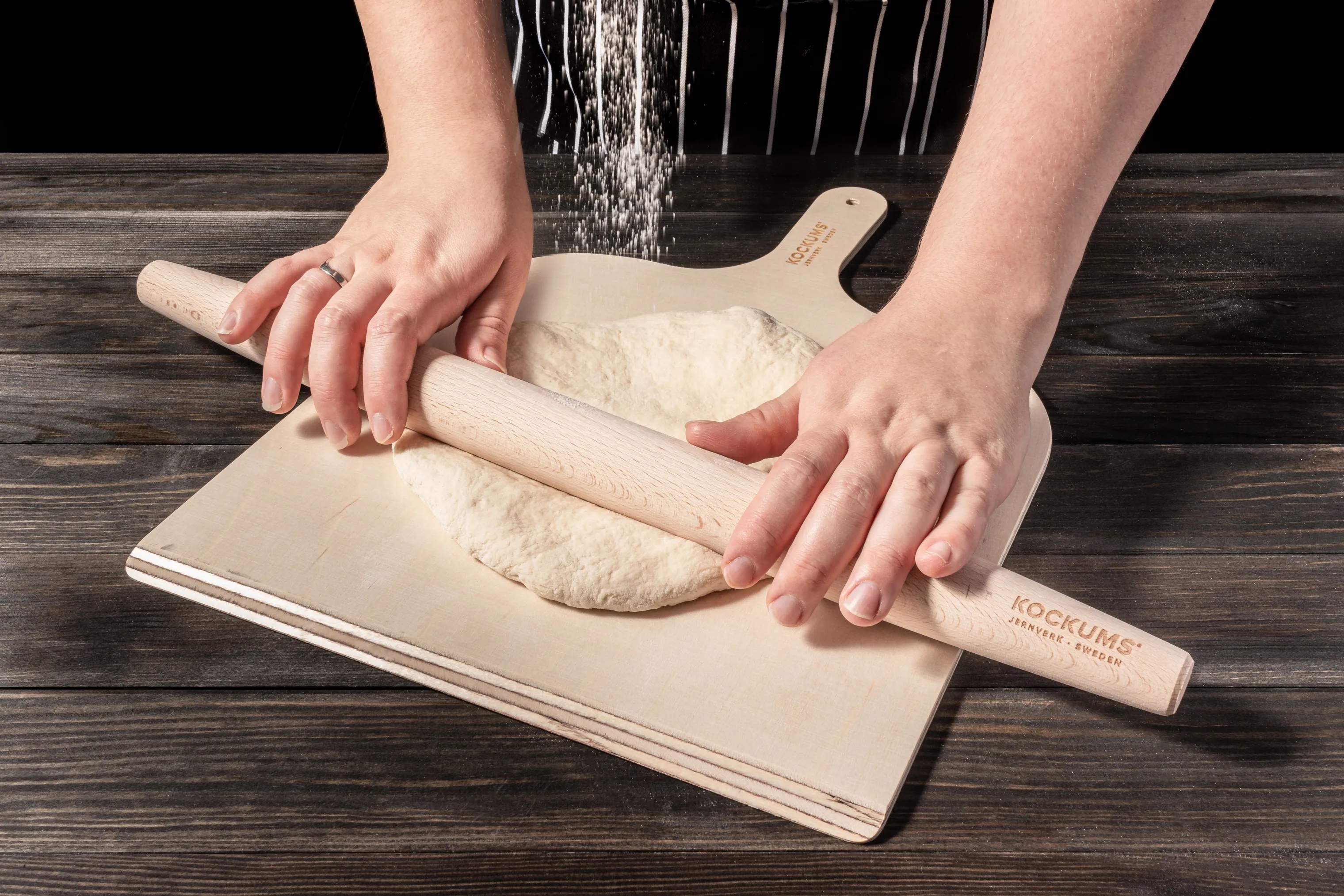 Kockums Jernverk Kageruller Pizzarulle i Natur, 2