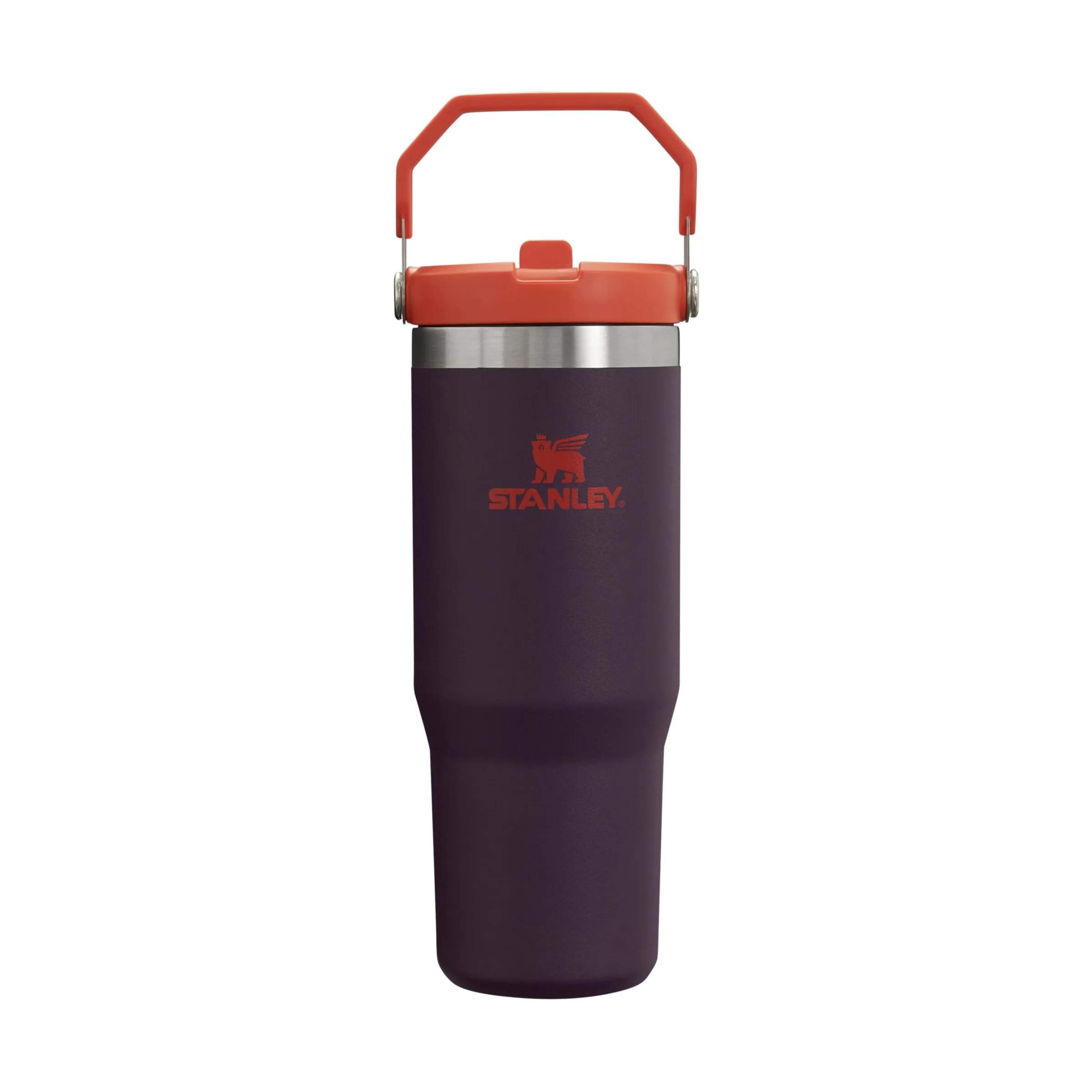 Stanley To go kopper The IceFlow Flip Straw i Plum, 0.89 L, 1