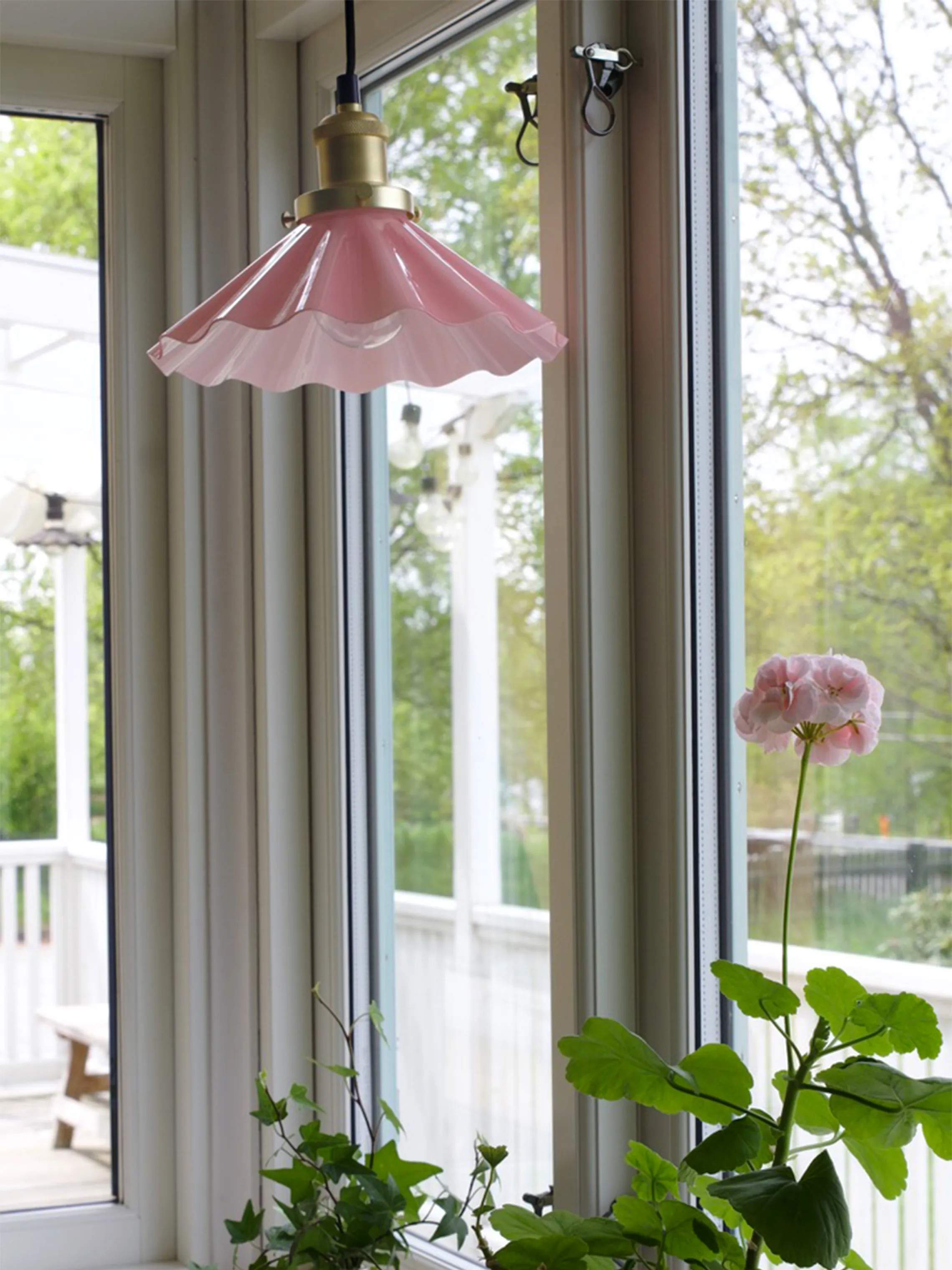 PR Home Pendler August pendel i Lyserød, 25 cm, 2