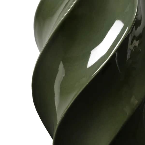 Broste Copenhagen Vaser Odette Vase i Grøn, 32 cm, 4