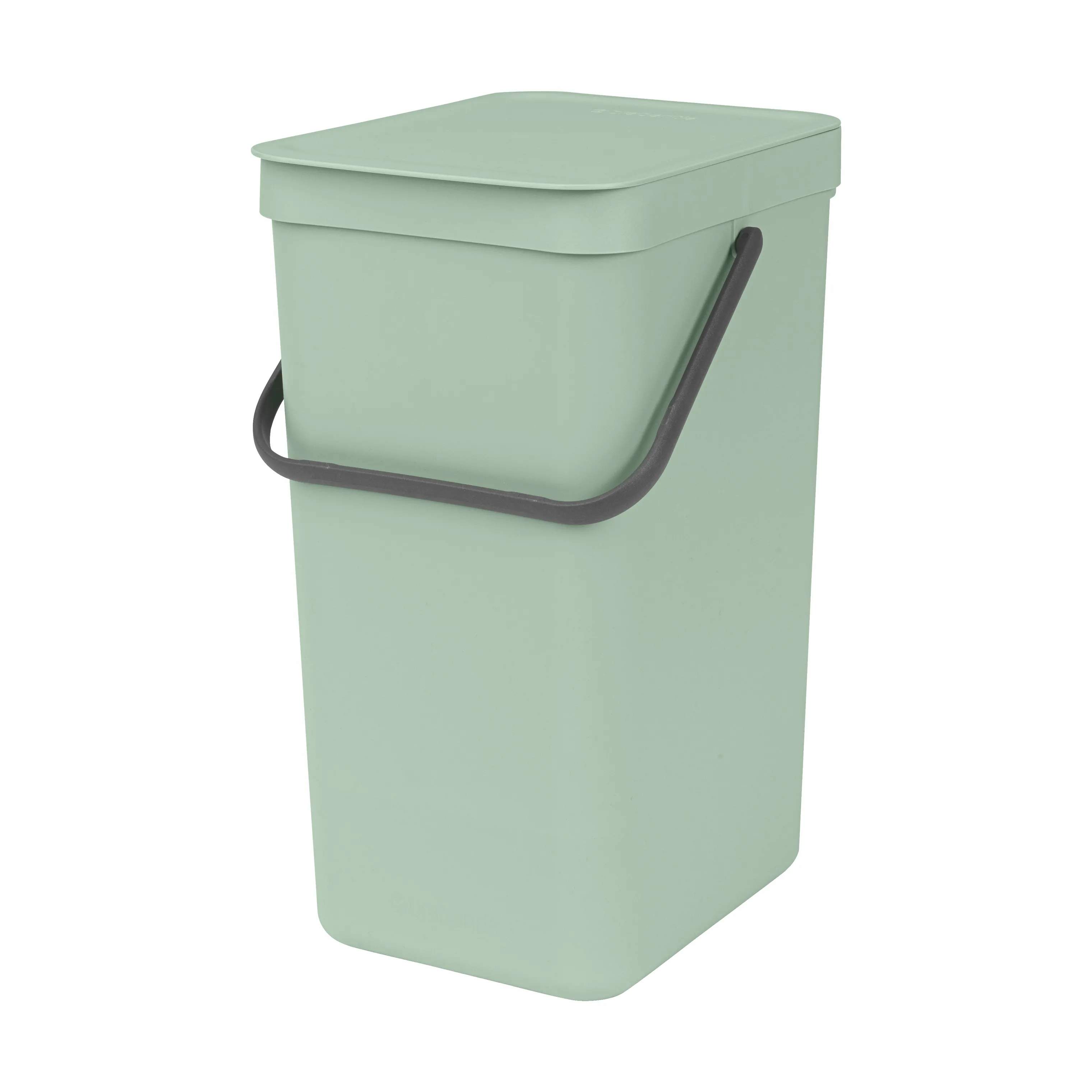 Sort & Go Affaldsspand, jade green, large