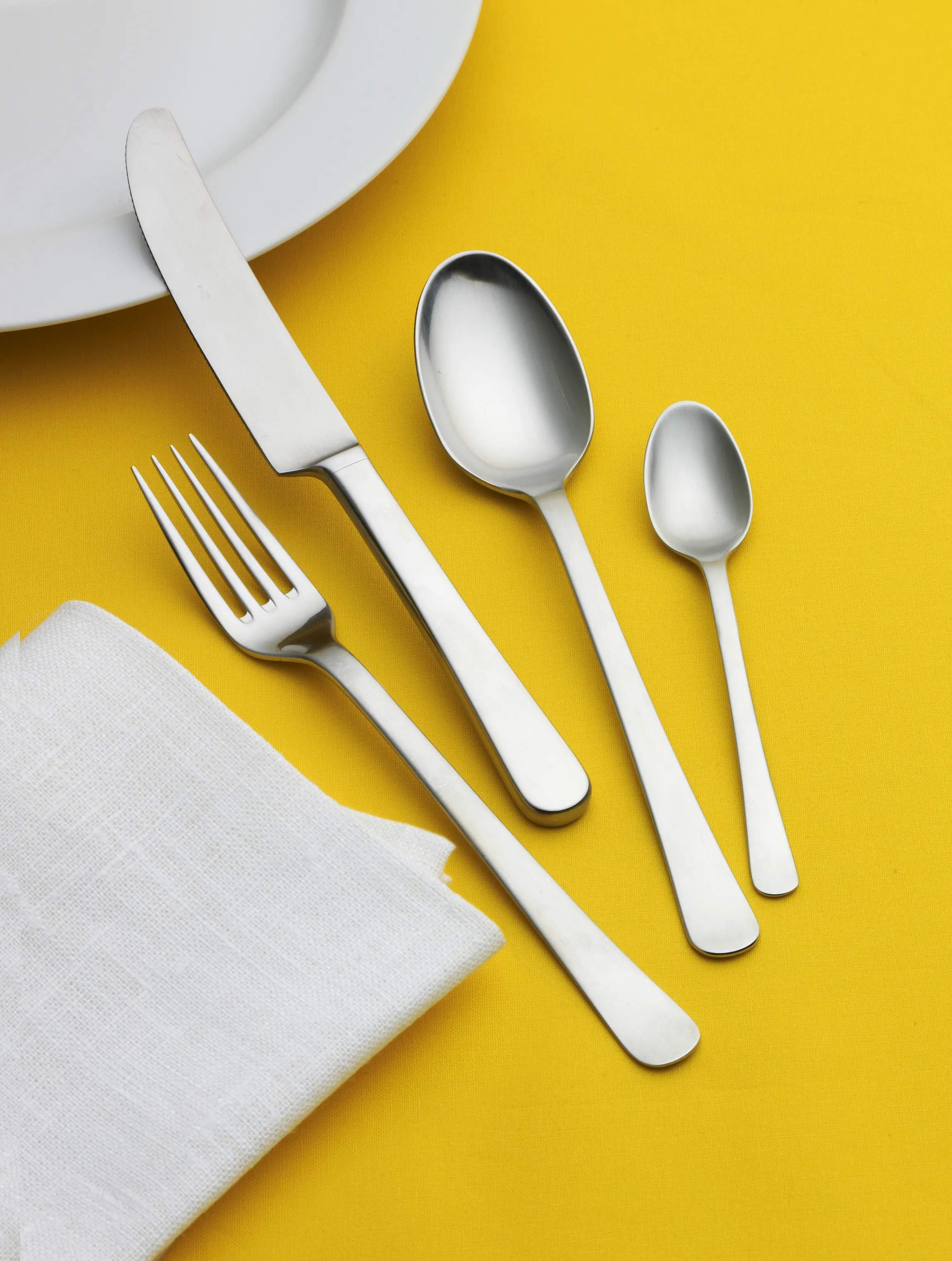 Georg Jensen Bordknive Copenhagen Spisekniv i Sølvfarvet, 2