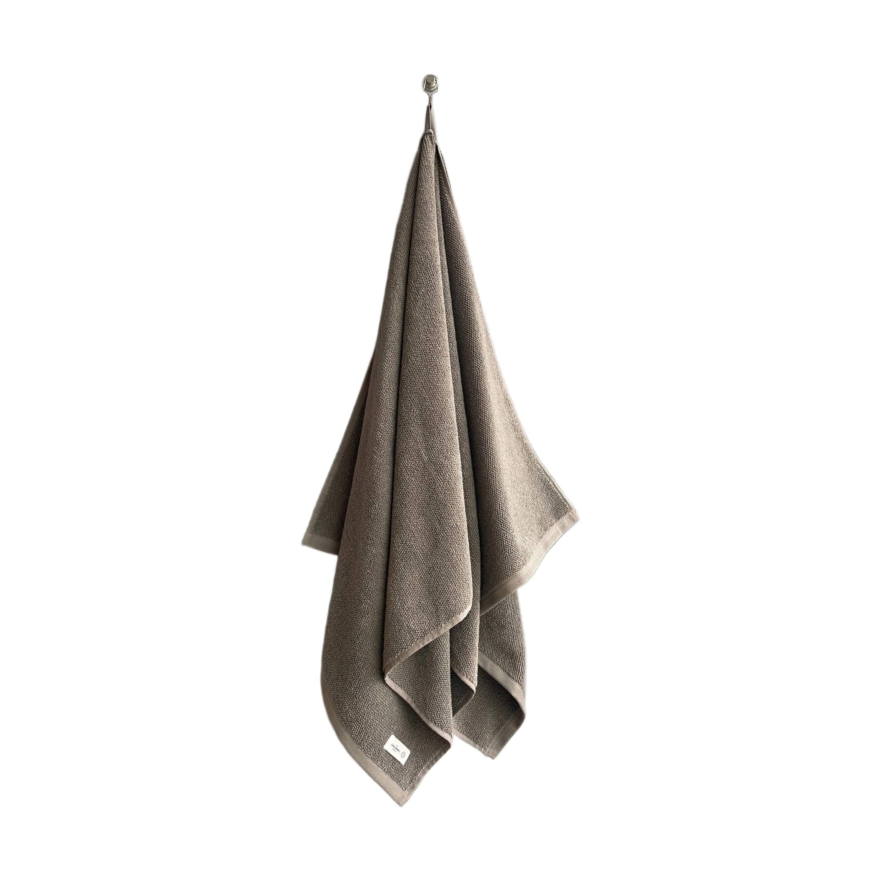The Organic Company Håndklæder MILD Badehåndklæde i Ler, 140 cm, 4
