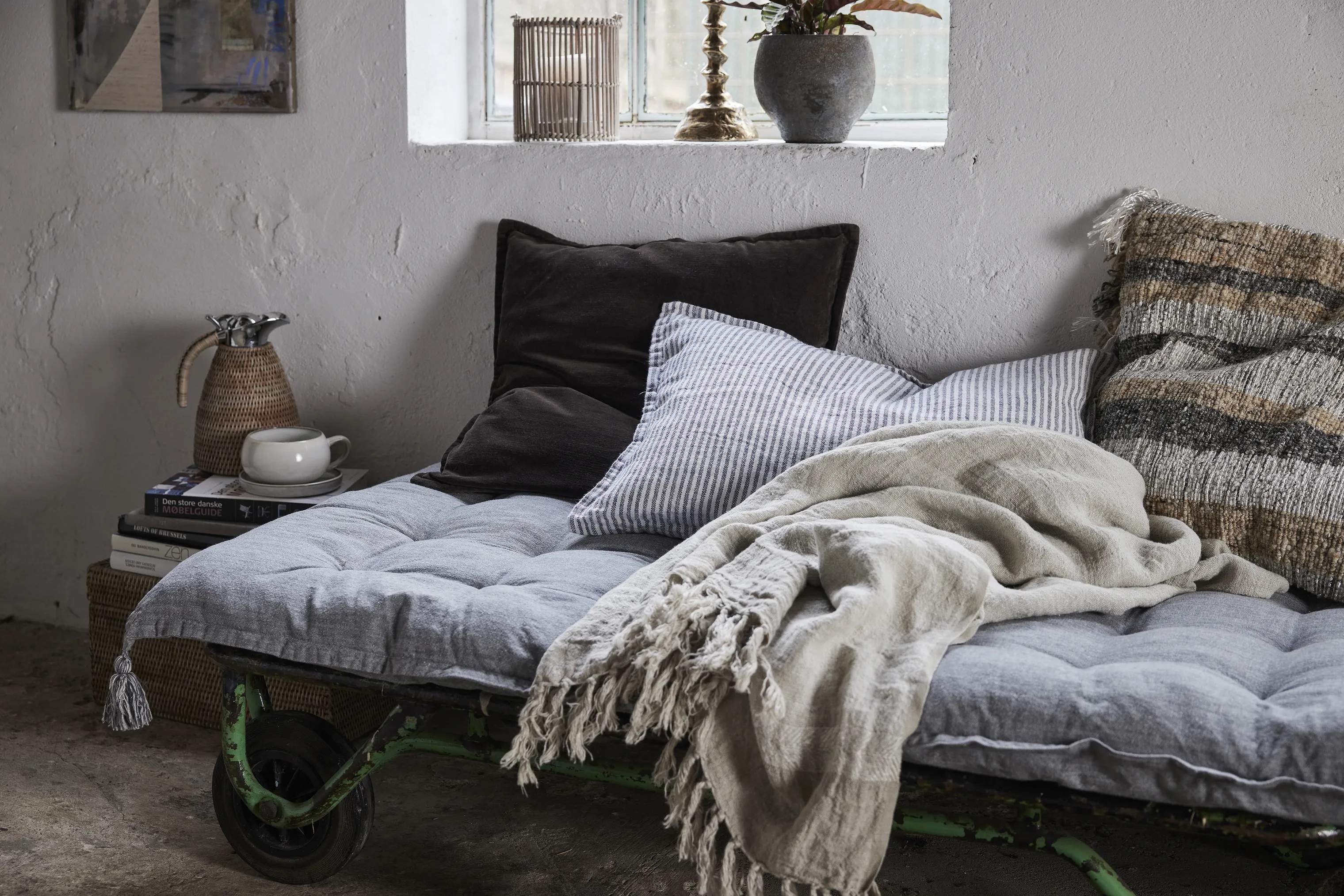 Lene Bjerre Havehynder Felima Rullemadras i grå, 3
