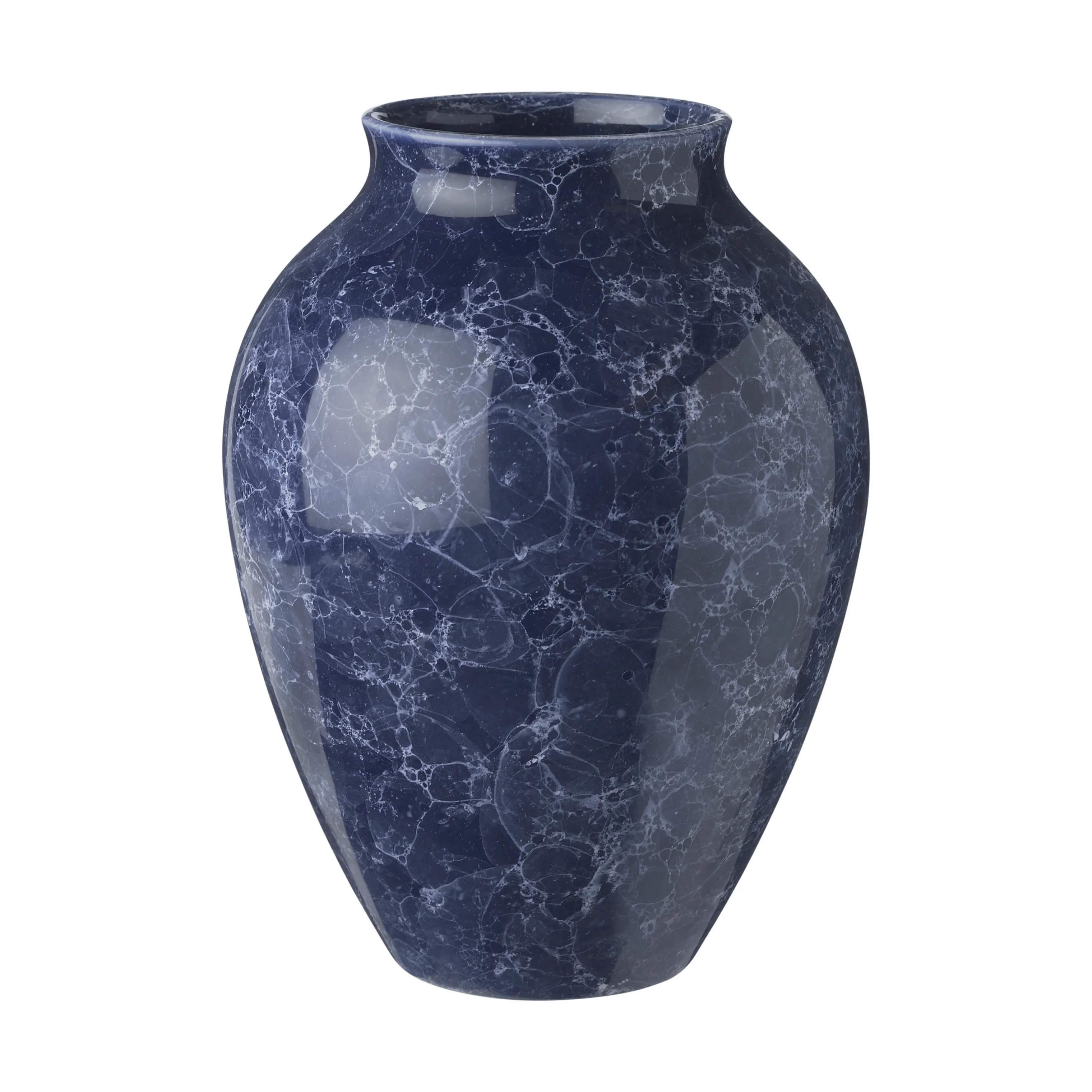 Knabstrup Natura Vase, natura blue, large