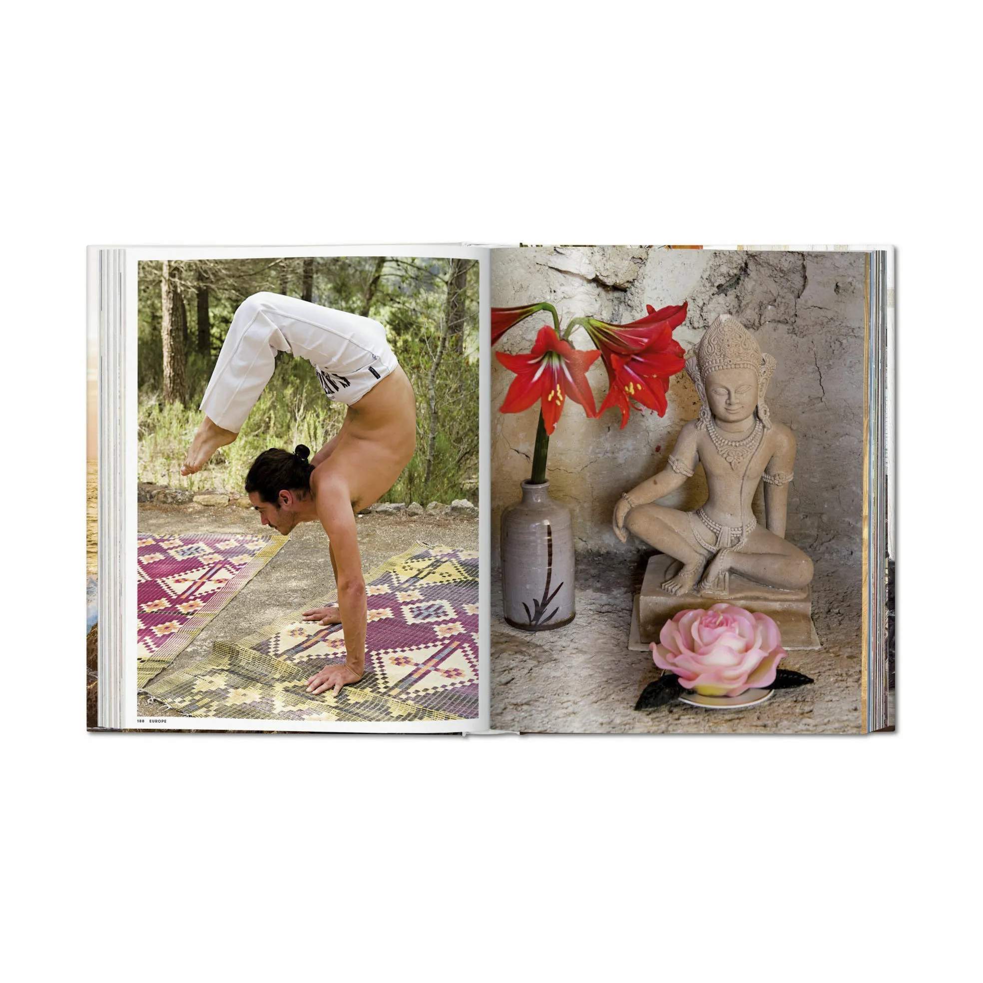 New Mags Øvrige bøger Great Escapes Yoga - Af Angelika Taschen i Fersken/Lys grå, 6