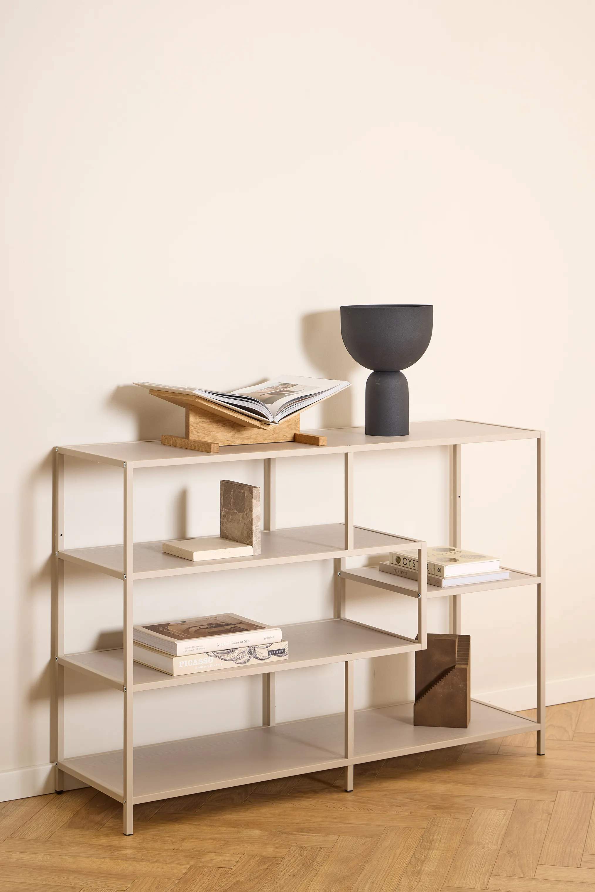 CASA Living Reoler og tilbehør Seaford Reol i 78 cm, 3