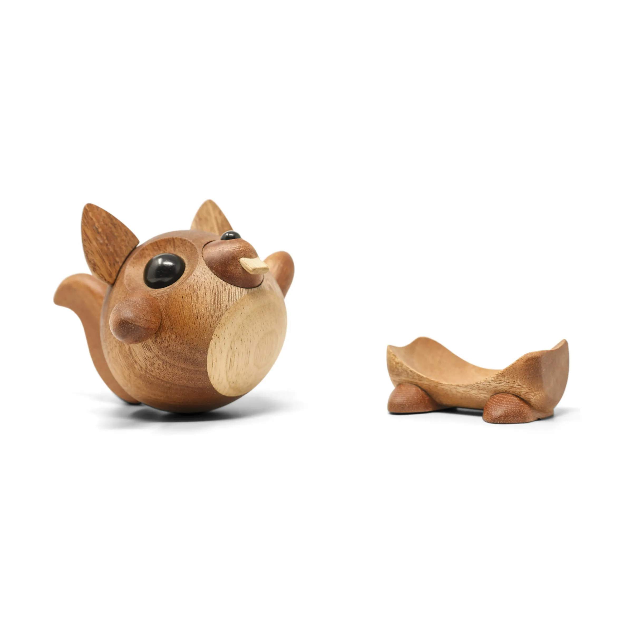FableWood Dyrefigurer Pick Me Up Egern - Egon i Natur, 4