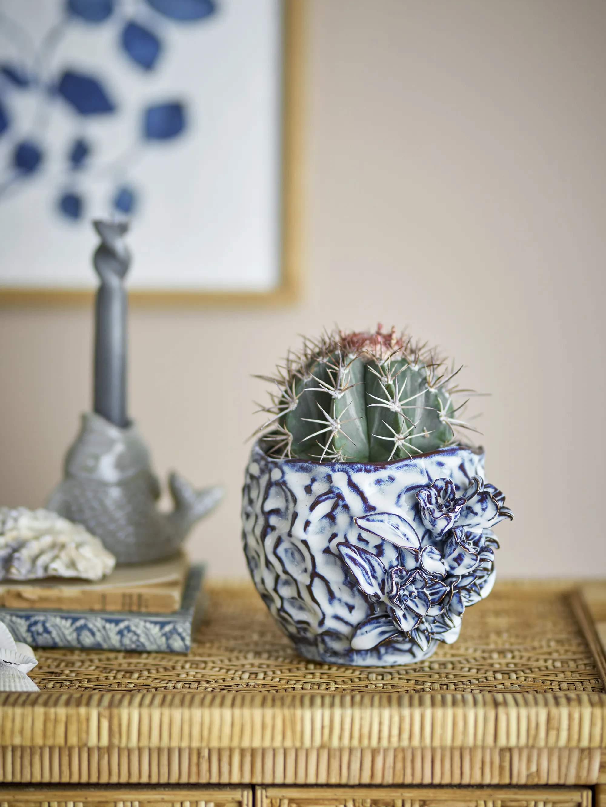 Creative Collection Urtepotteskjulere Urtepotteskjuler - Malina i Blå, 2