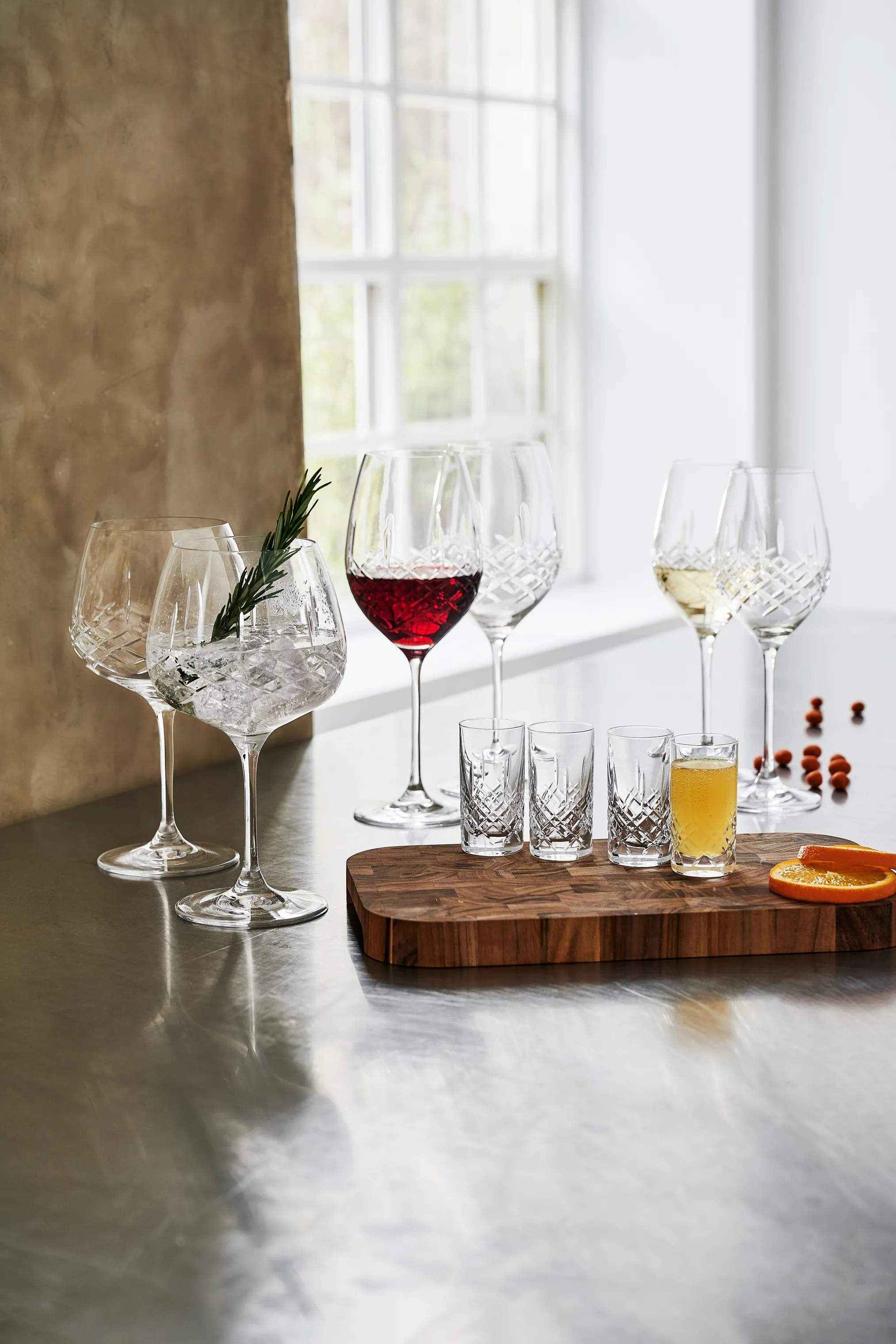 erik bagger a/s Snapseglas XO Shotglas - 4 stk. i Klar, 7 cl, 3