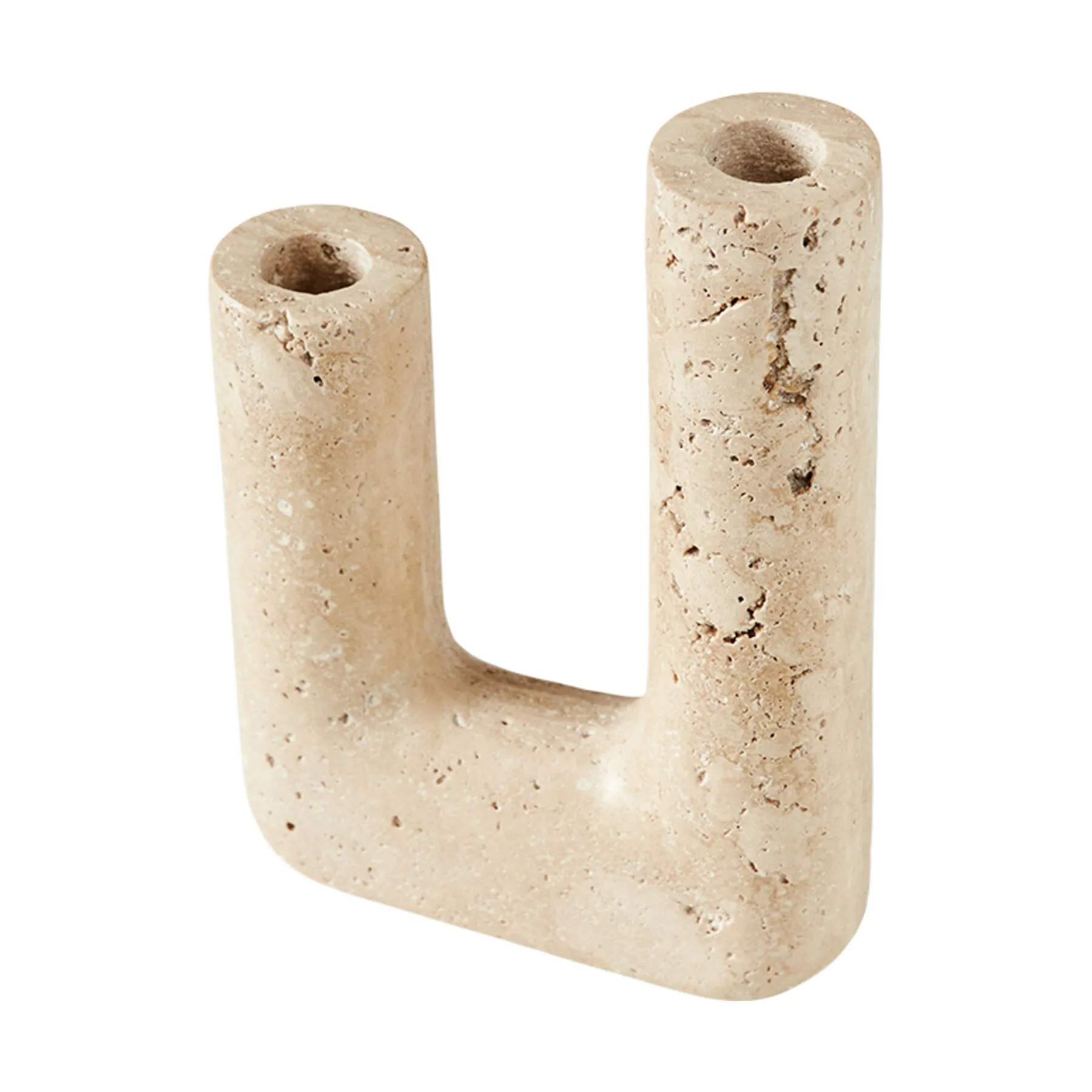 Muubs Kronelysestage Minerva Lysestage i Creme, 7