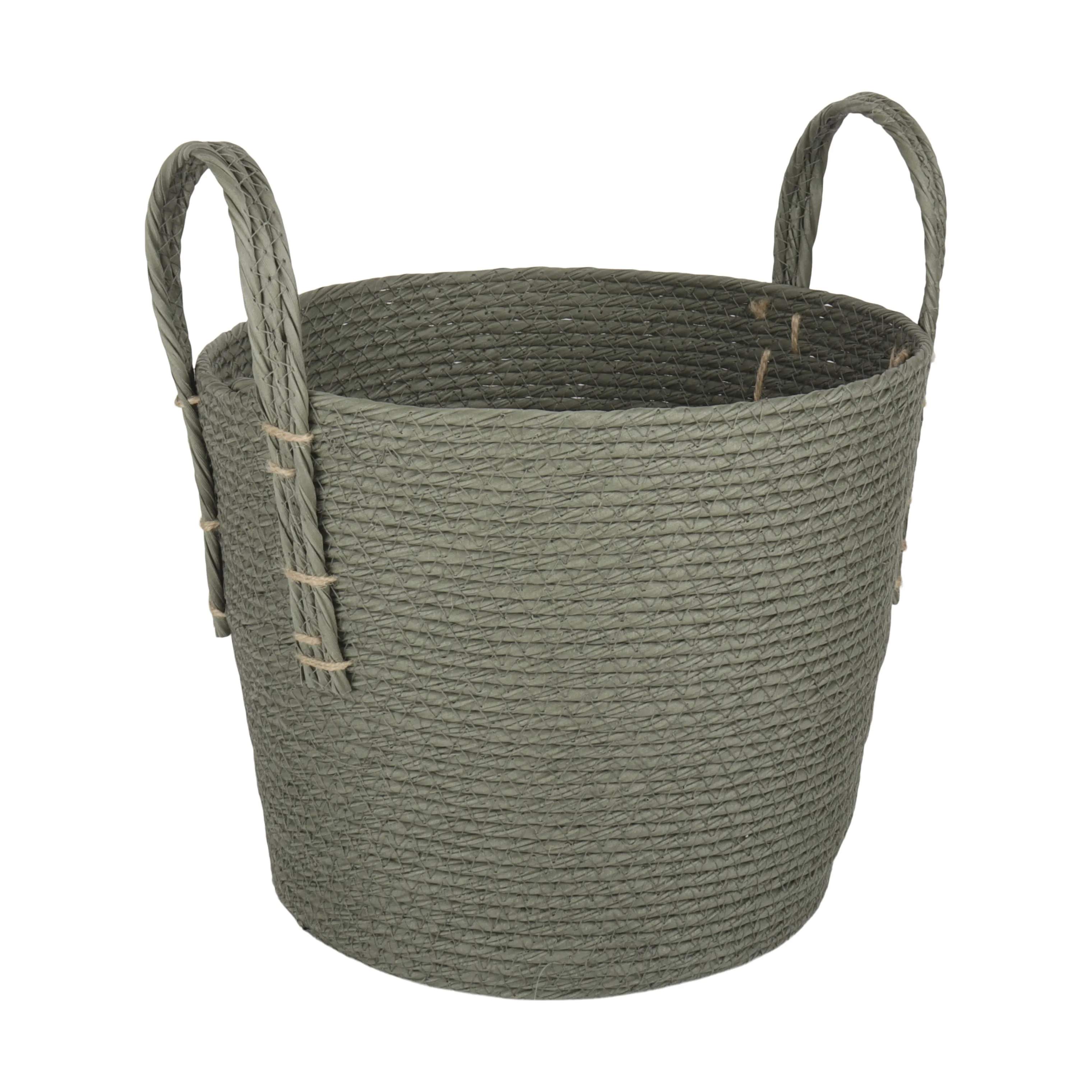 CASA Living Kurve Kurv i Grøn, 28 cm, 1