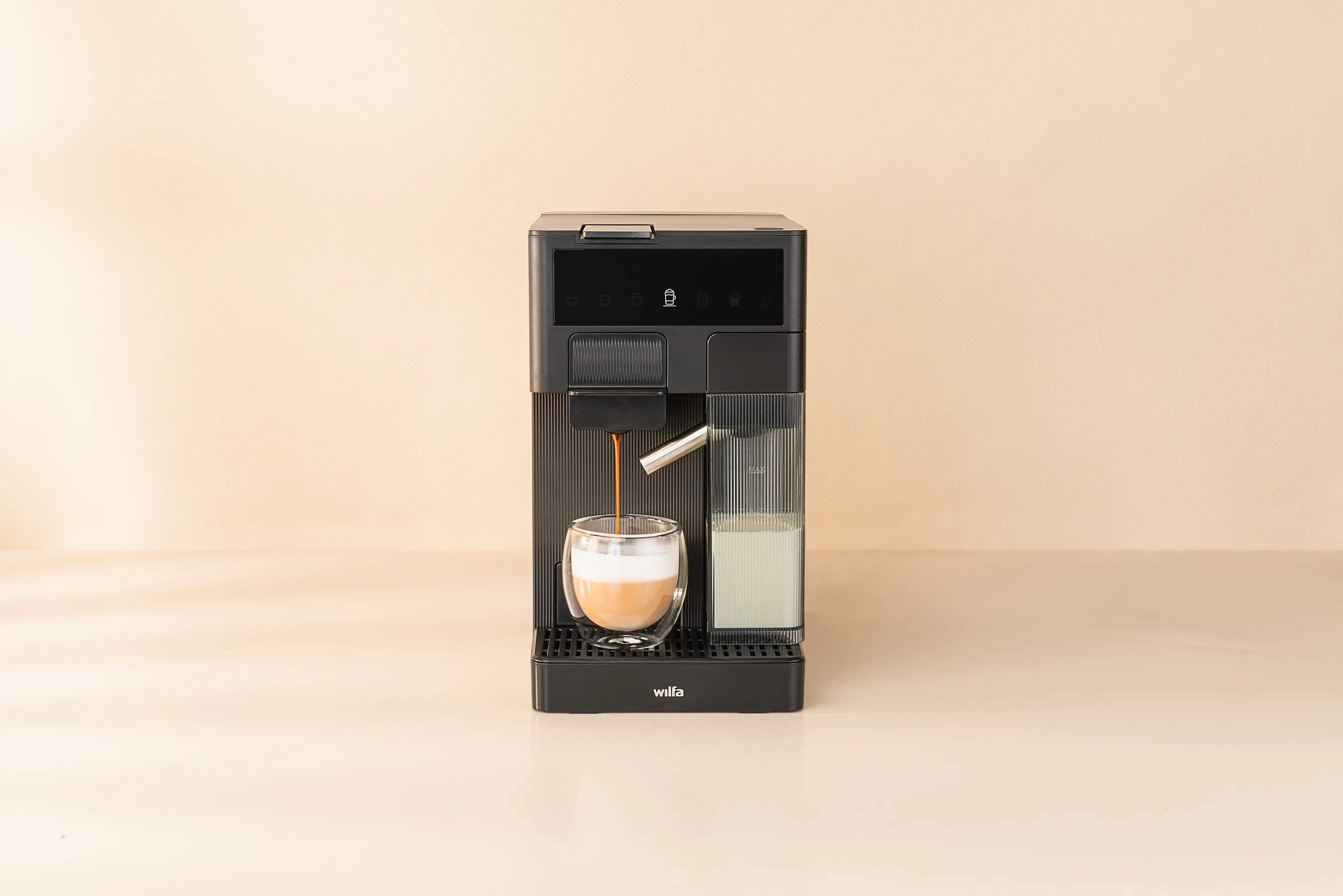 Wilfa kapselmaskiner Volo Capsule Kapsel Kaffemaskine i Sort, 6