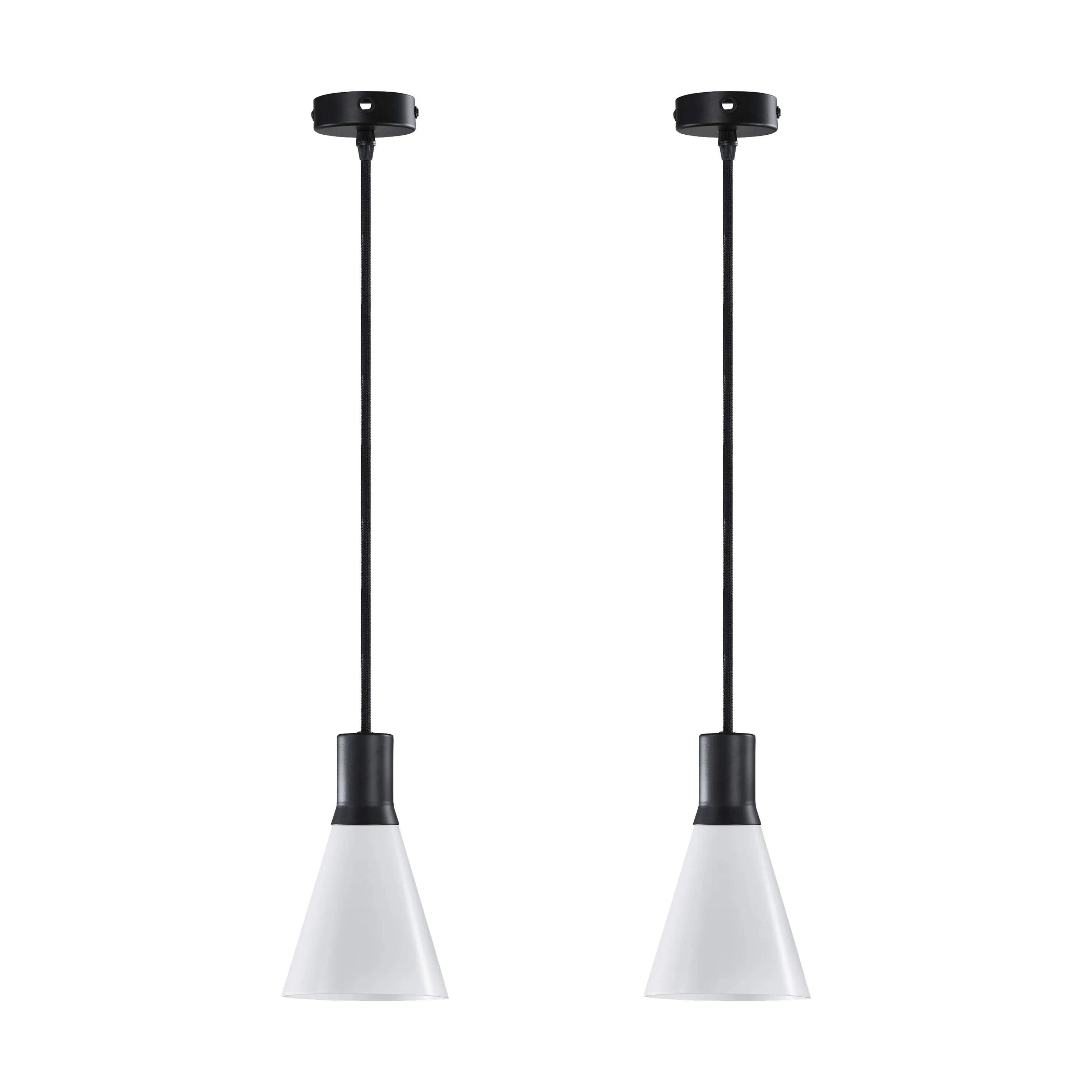 Dyberg Larsen Pendler Gent Pendel sæt - 2 stk i Opal/ Sort, 1