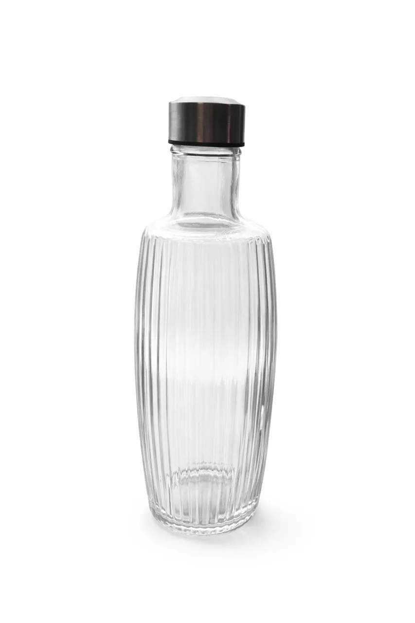 CASA Living Vandkarafler Vandflaske i Klar/riller, 1.2 L, 1