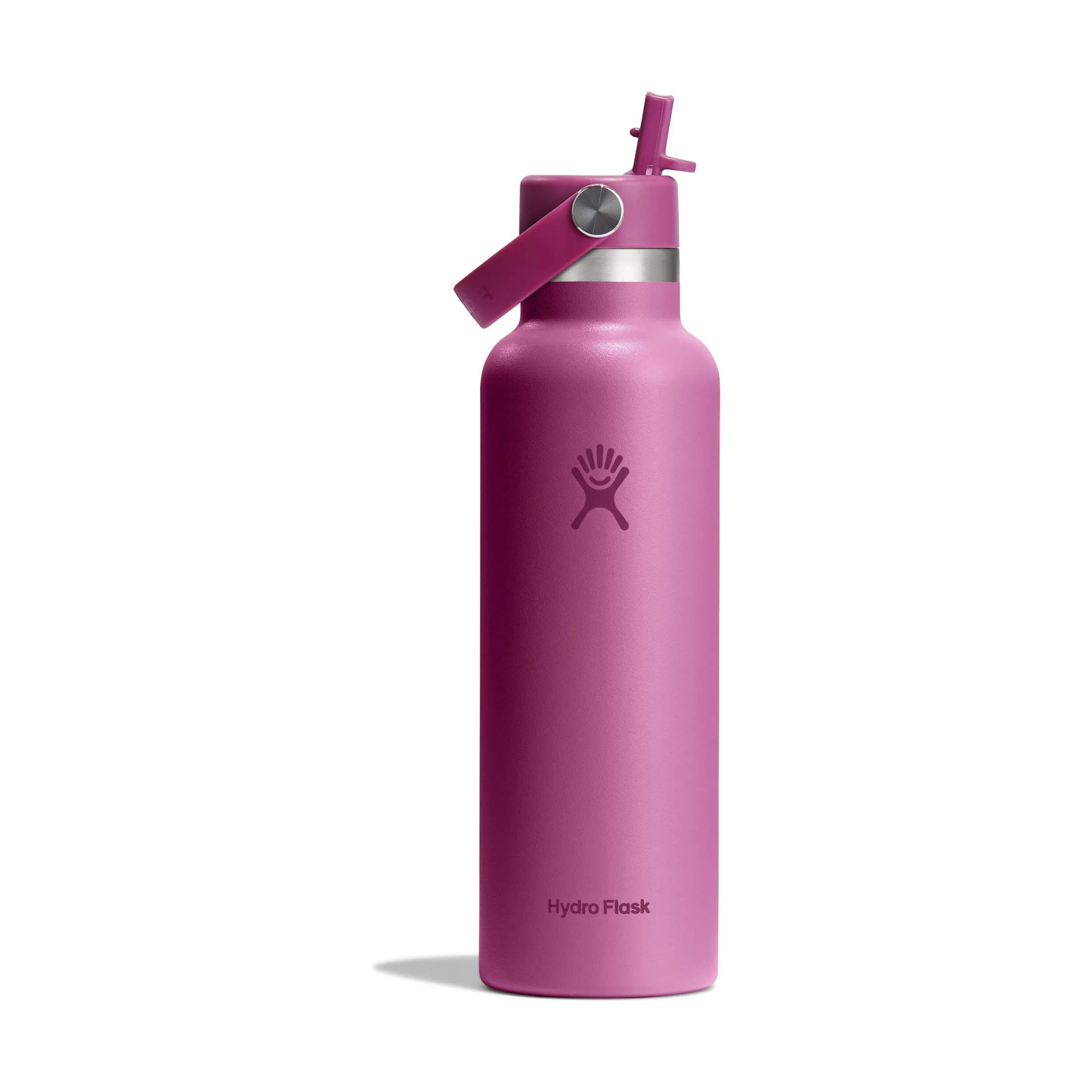 Hydro Flask Termoflasker Standard Flex Straw Termodrikkedunk i Mørk lyserød / Stål, 4