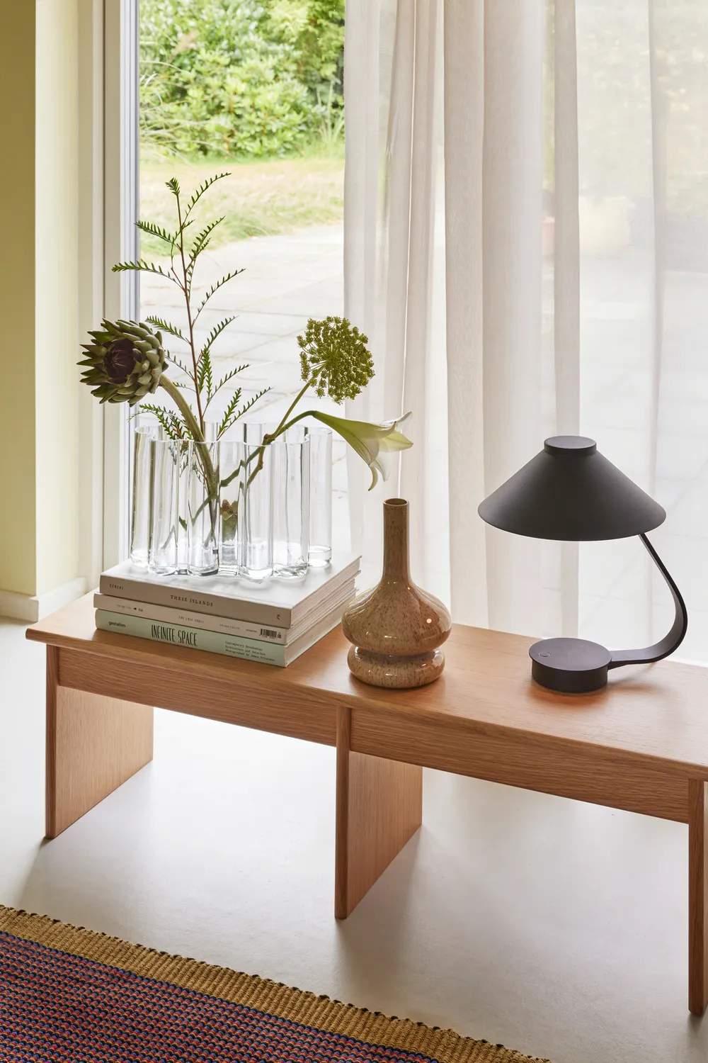 Hübsch Bordlamper Muri Bordlampe i Sort, 2