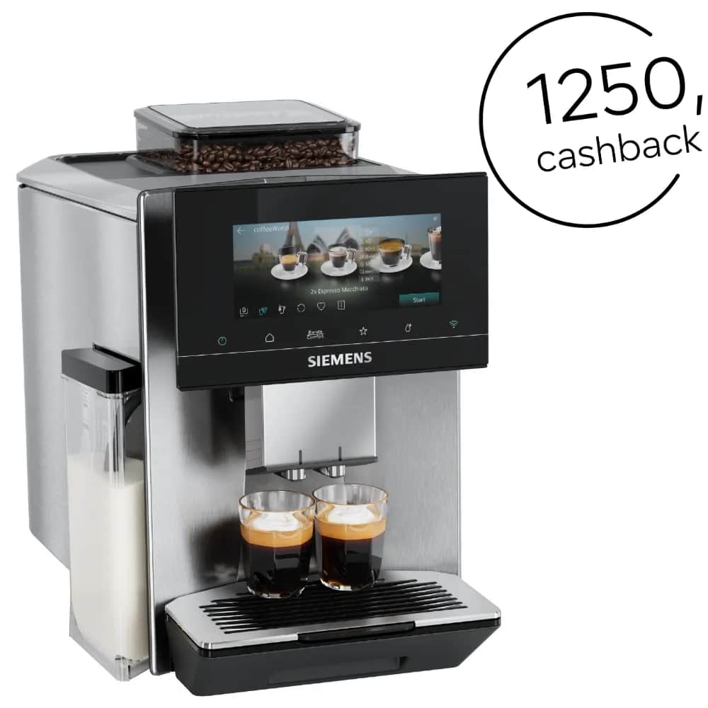 Siemens Espressomaskiner EQ900 iAroma Espressomaskine i Grå, 1