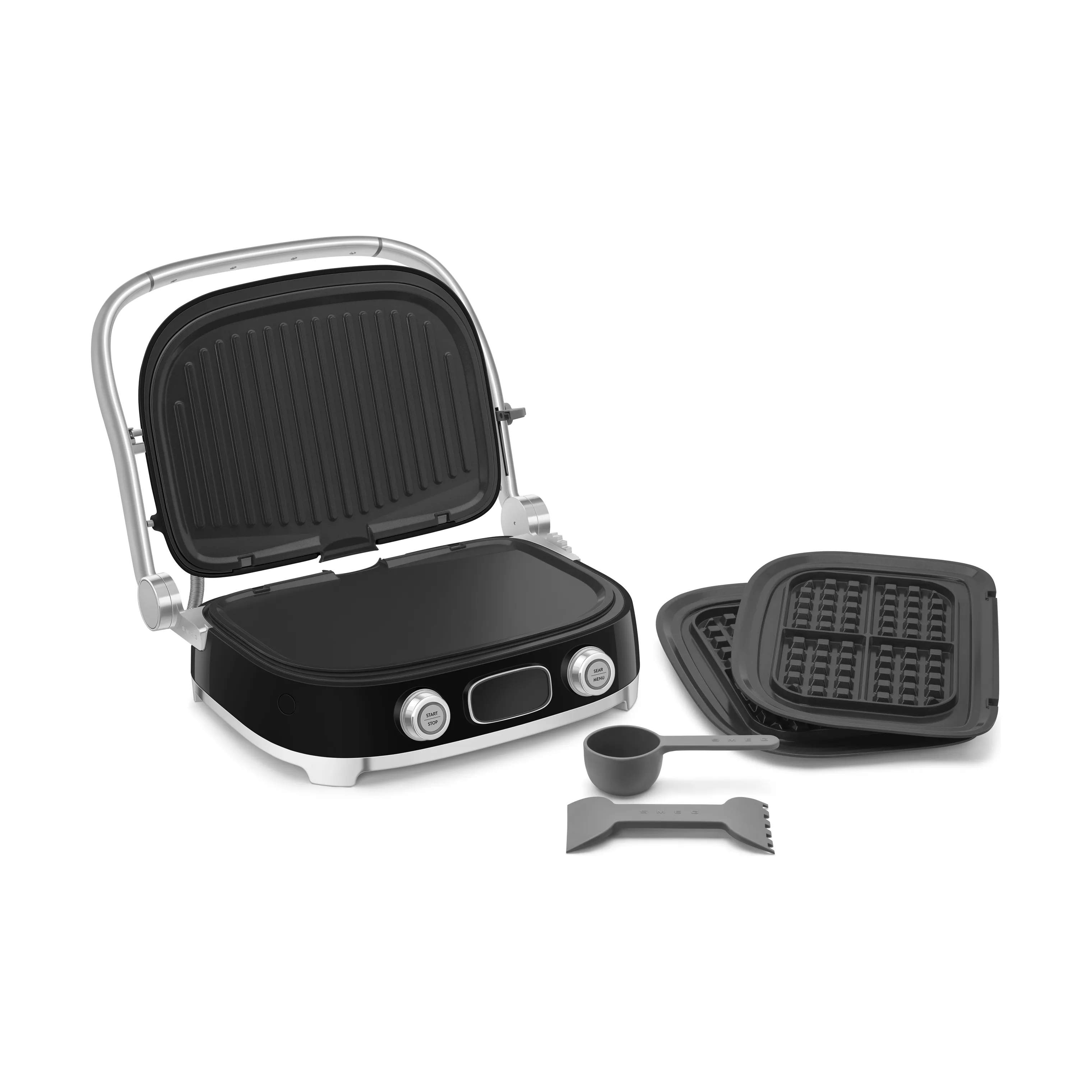 Smeg Toastere 50's style Multigrill i Sort, 6