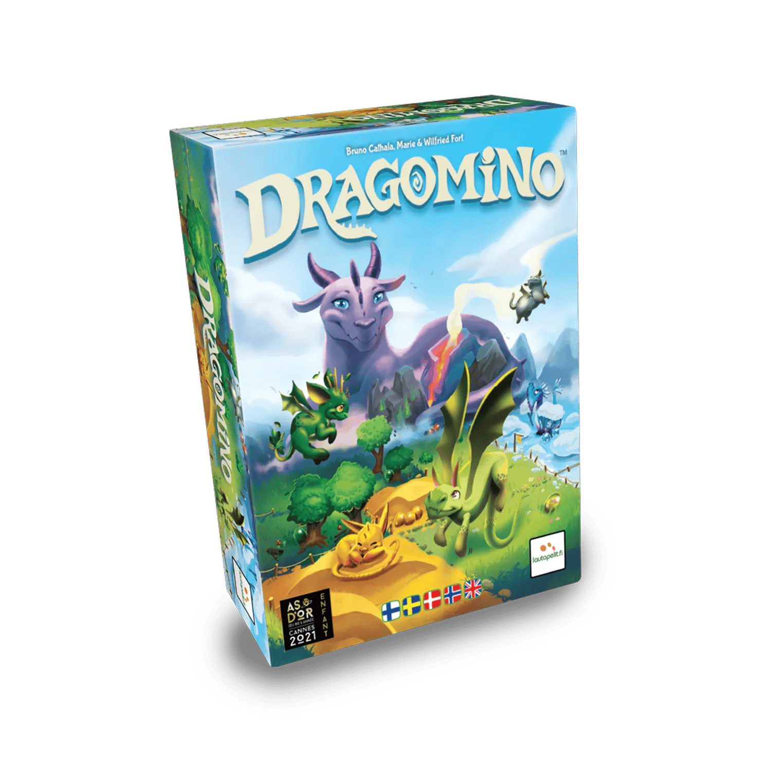 Spilbræt Spil Brætspil - Dragomino i Multifarvet, 1