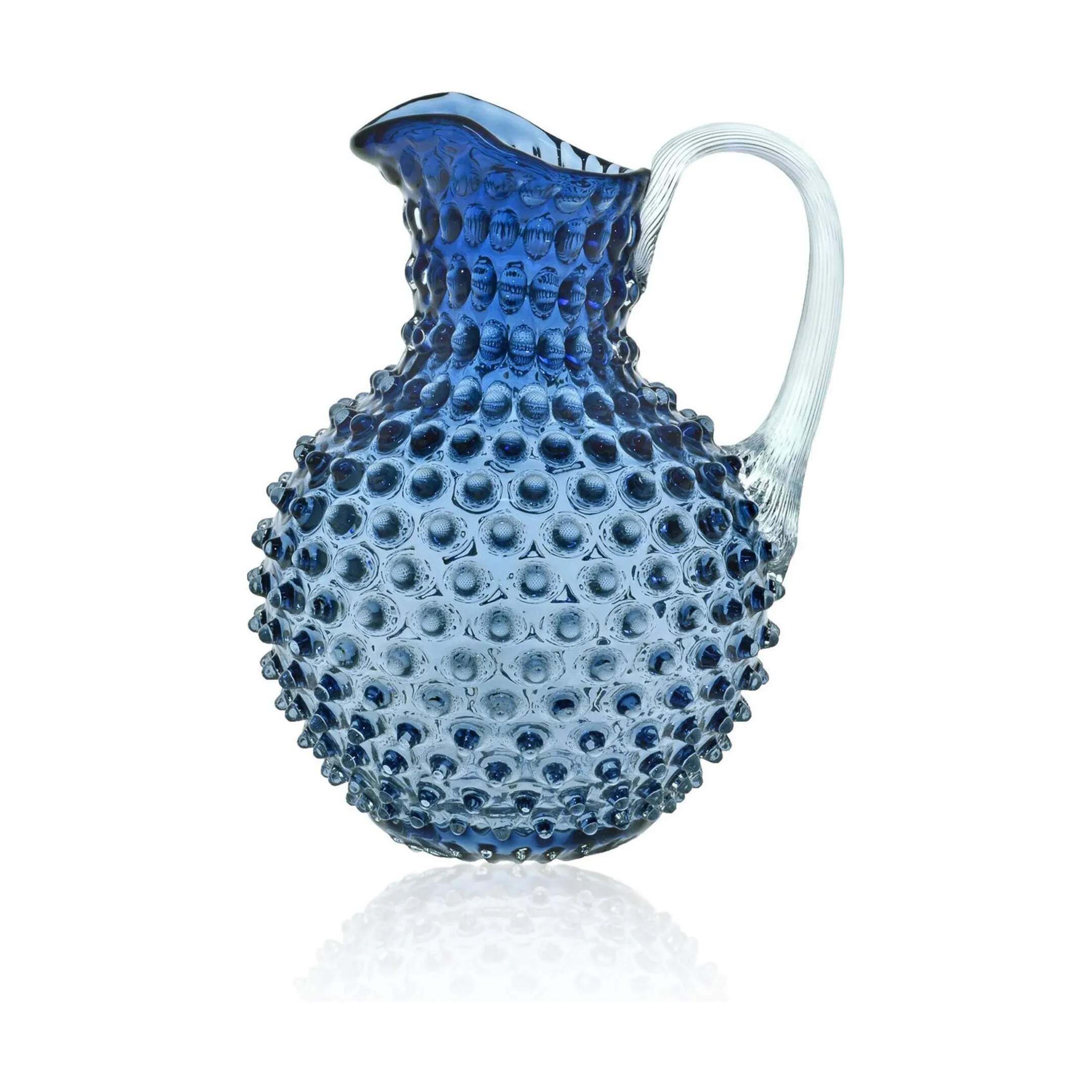 Paris Hobnail Serveringskande, blue smoke, large