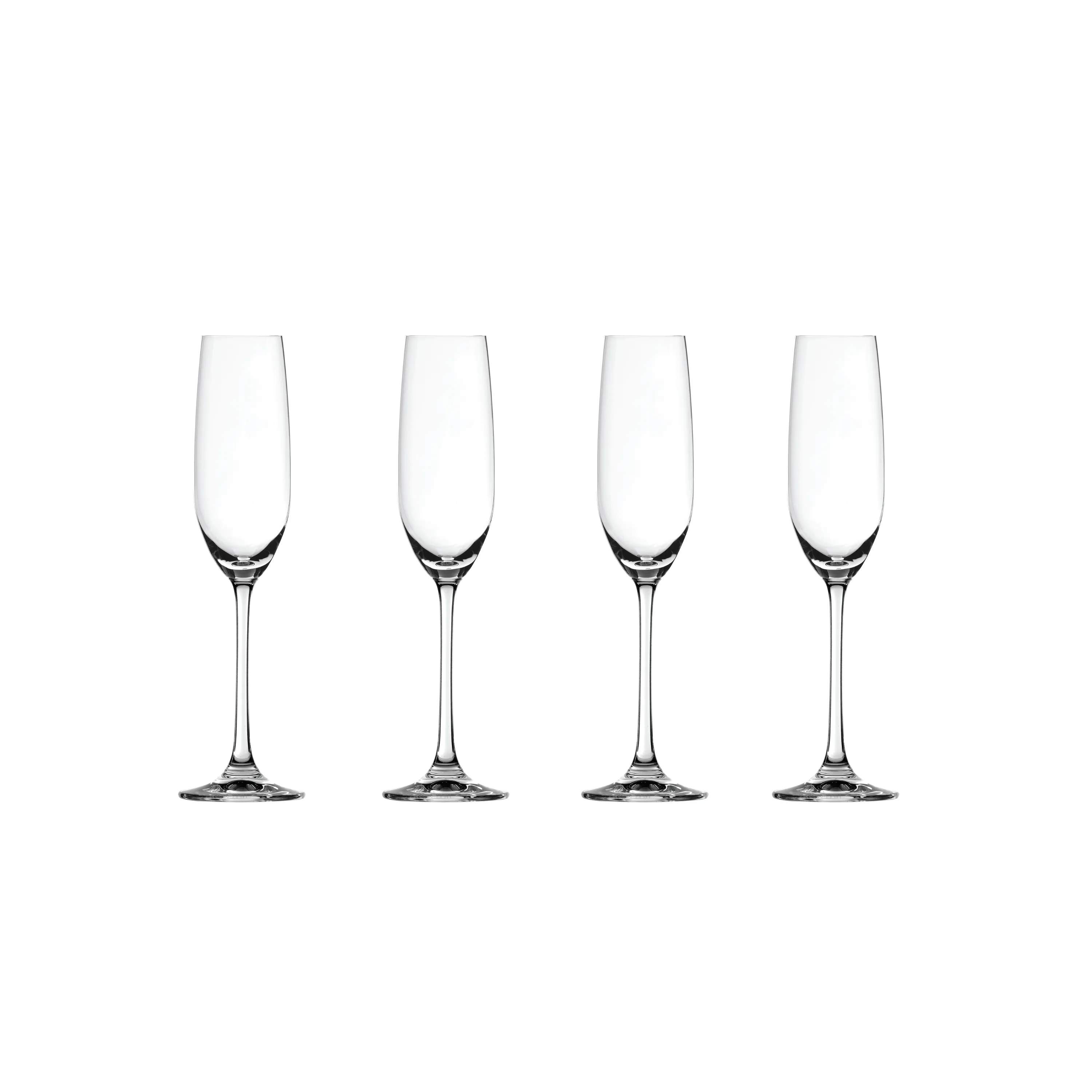 Spiegelau Champagneglas Salute Champagneglas - 4 stk. i Klar, 21 cl, 1
