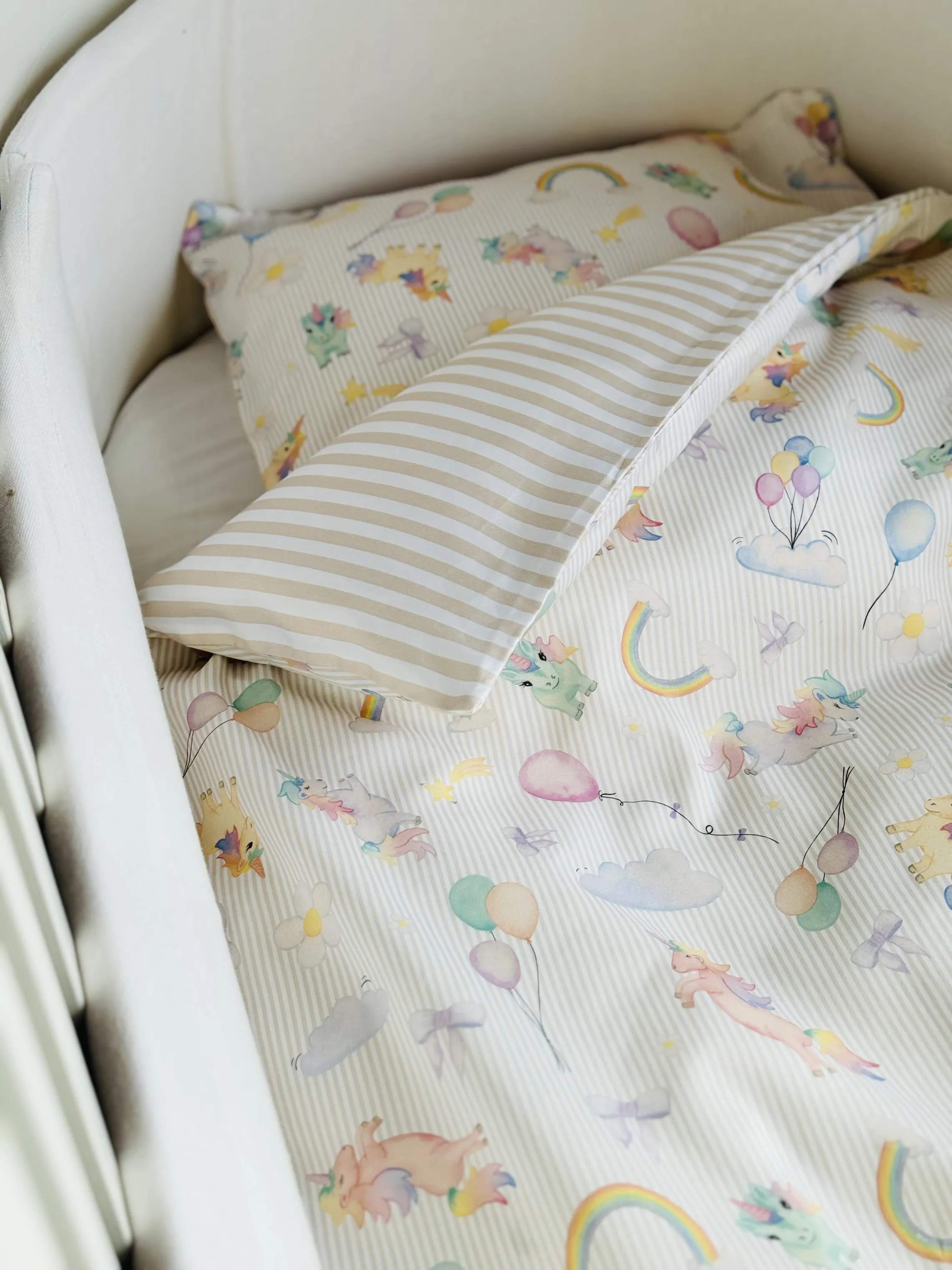 Quilts of Denmark Juniorsengetøj Unicorn Junior Sengetøj i Multifarvet, 2