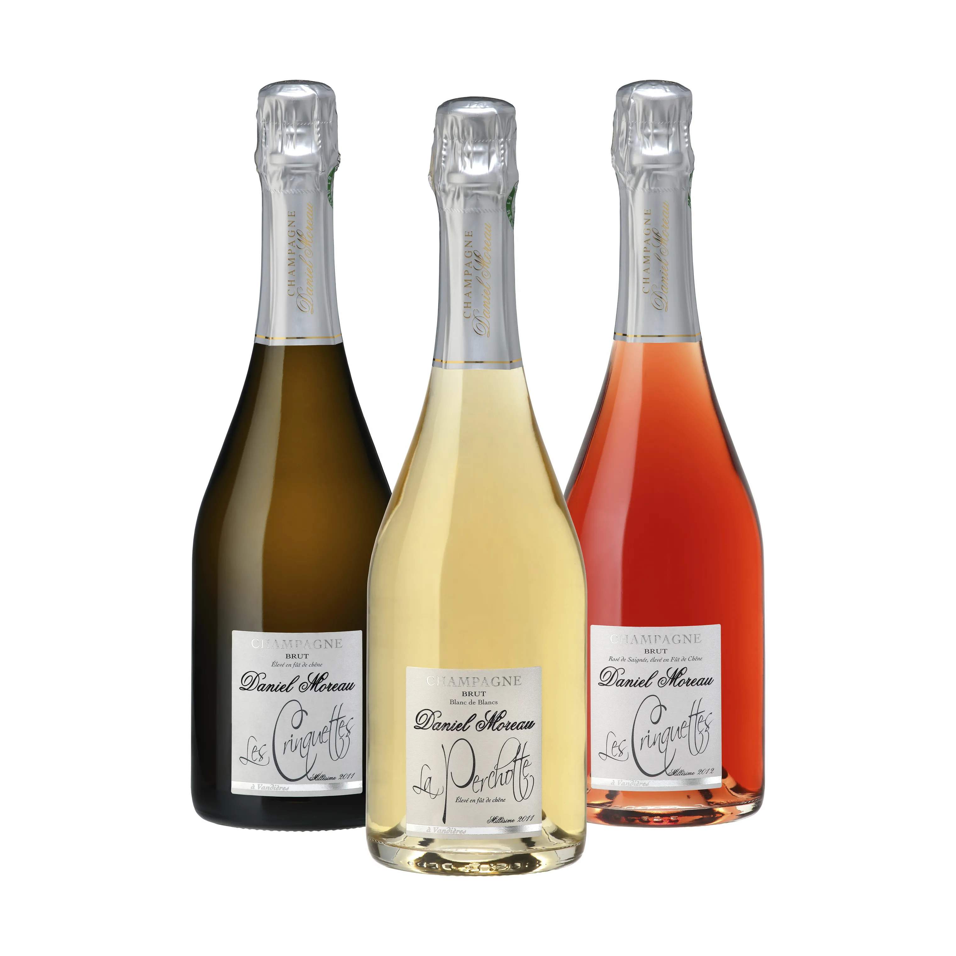 Daniel Moreau Vin Champagne Vintage 2012 i Klar, 3