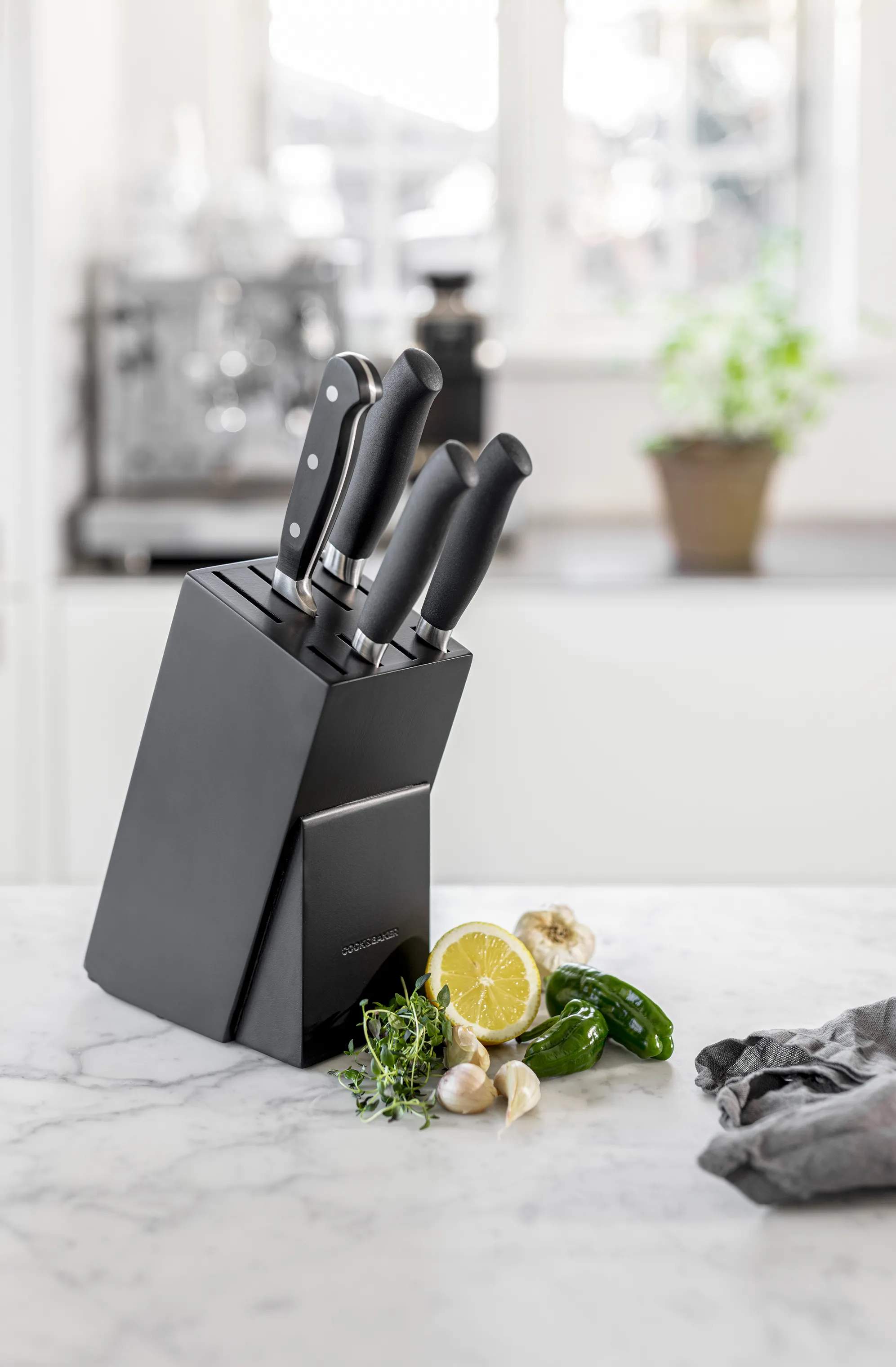 Cook & Baker Knivblokke Knivblok i Sort, 2