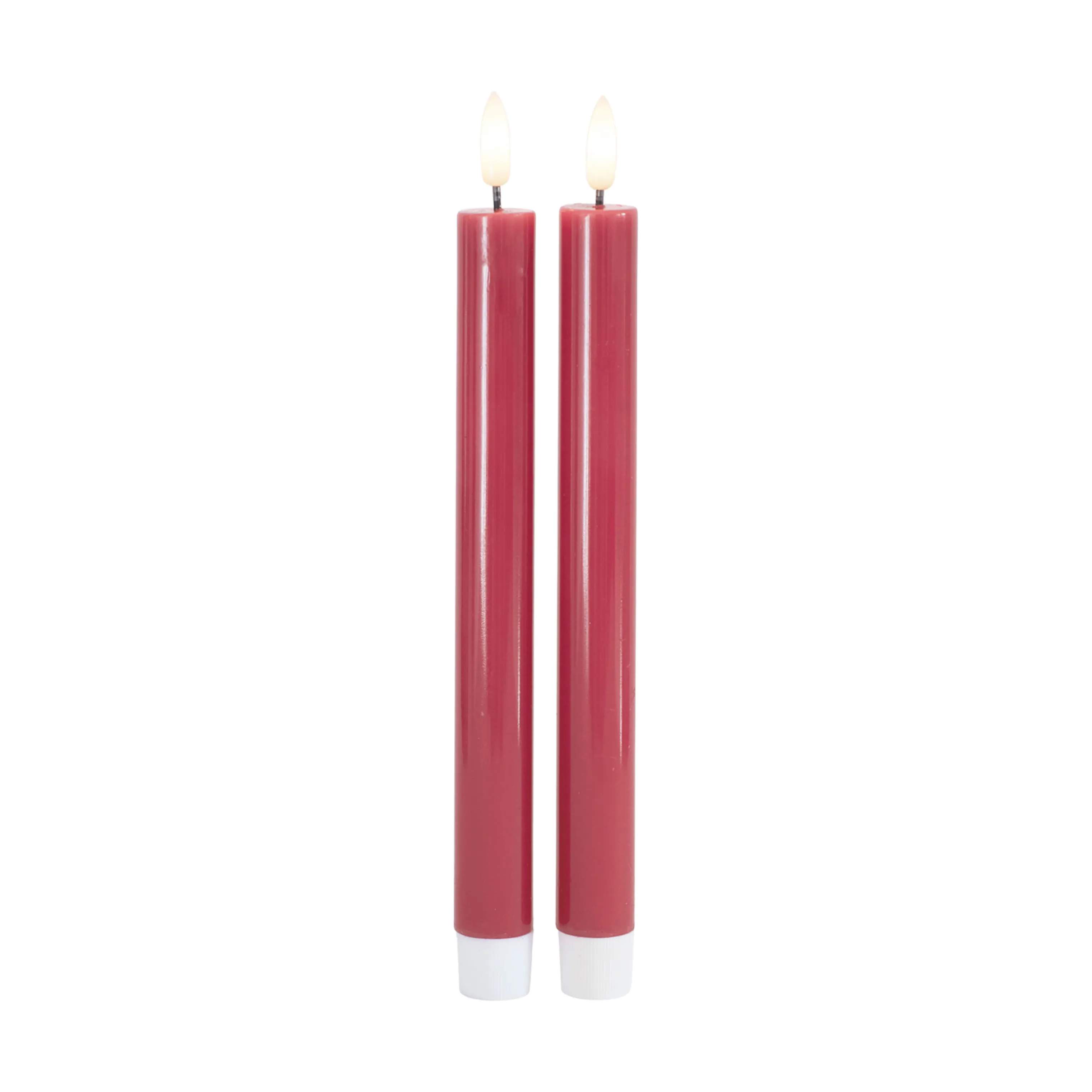 Sirius LED-lys Sille LED Kronelys - 2 stk i Rose Plum, 1