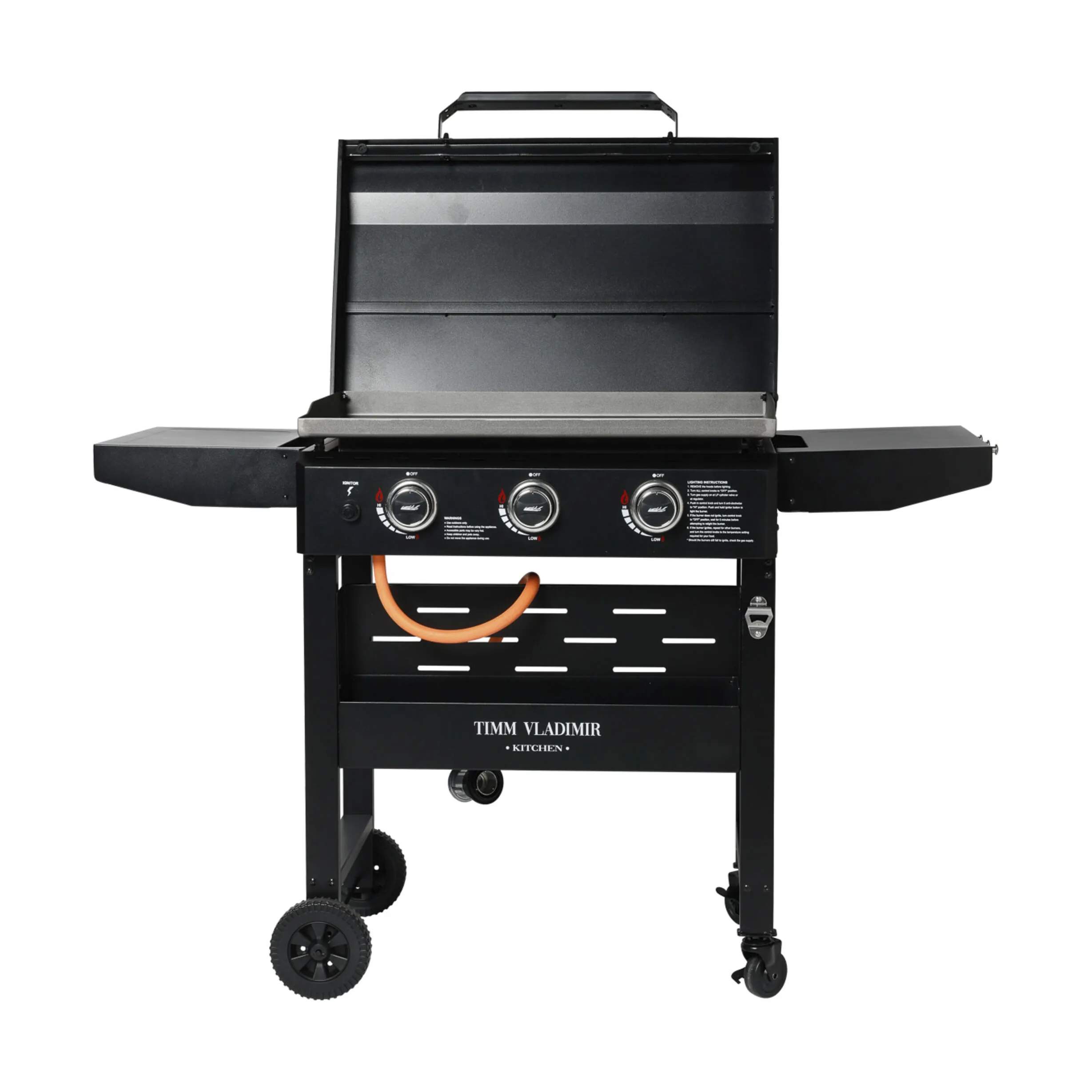 Timm Vladimir Kitchen plancha grill Plancha i sort, 1