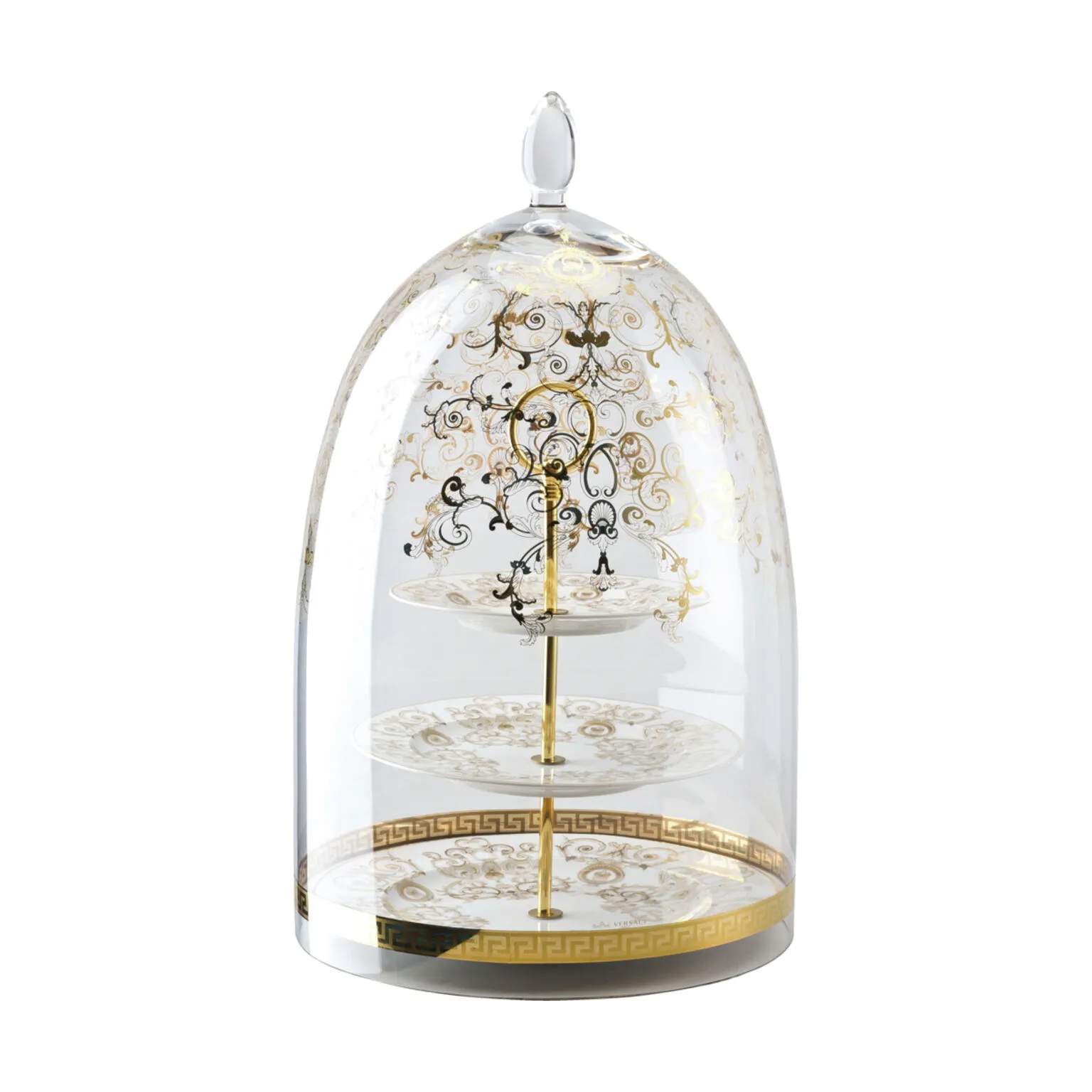 Versace Etagere Medusa Etagere i Hvid/guld, 2