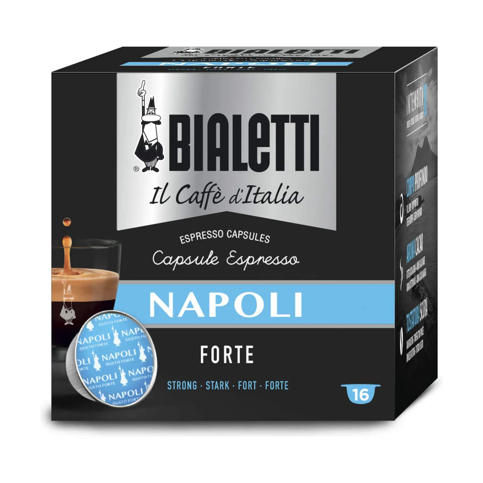 Bialetti kaffe Napoli Kaffekapsler