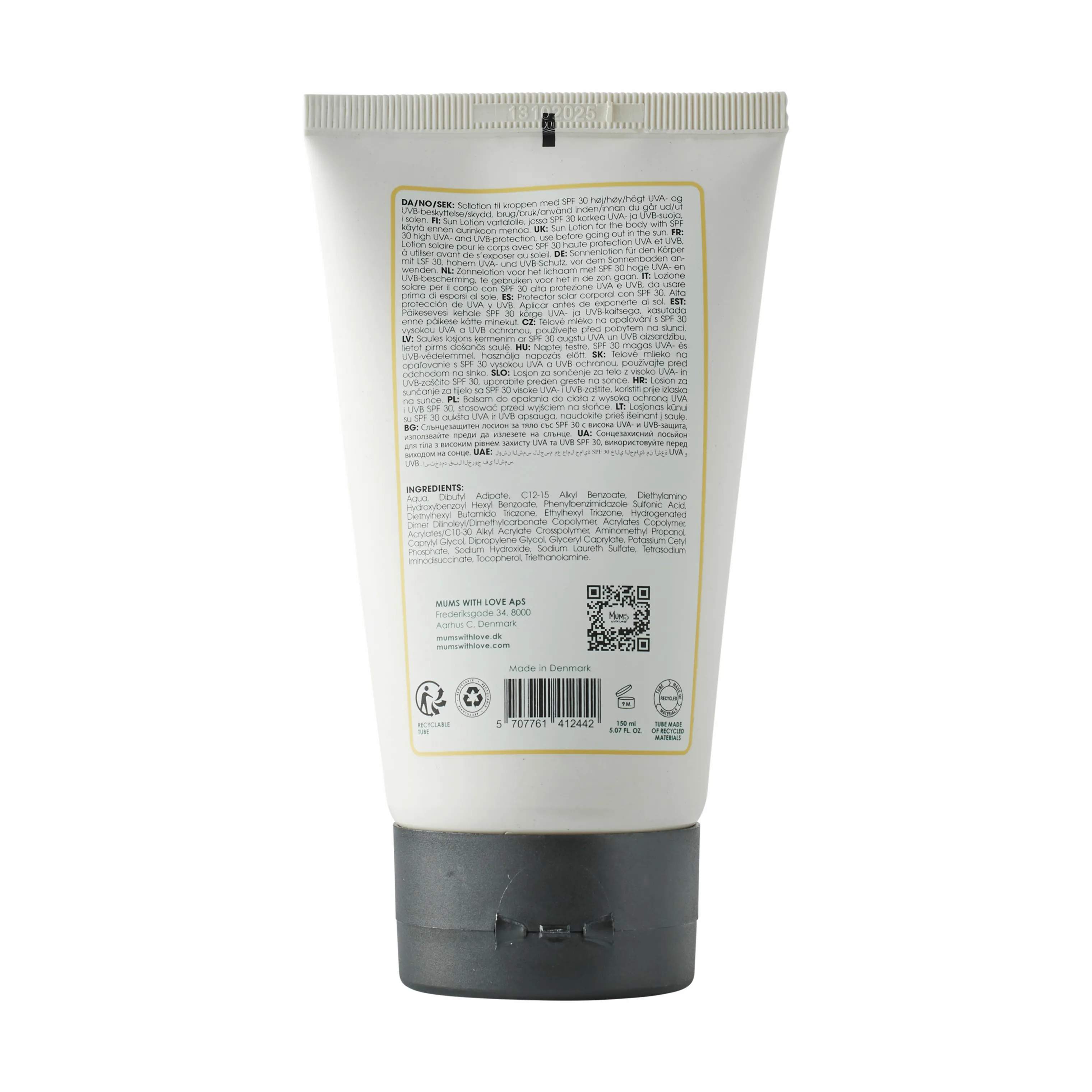 Mums with love Solcreme Sun Lotion SPF30 i Sun Lotion SPF30, 4