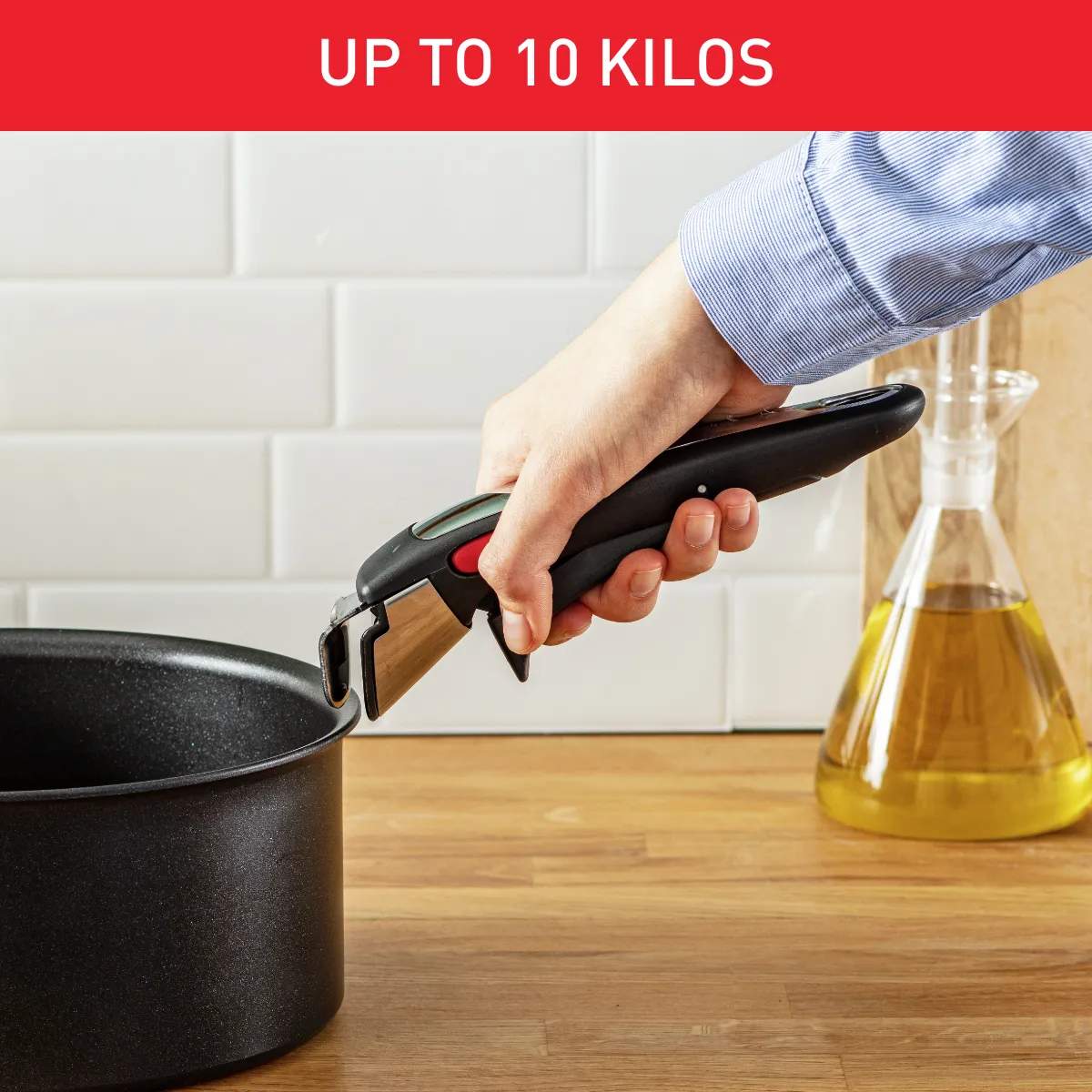 Tefal Tilbehør til gryder Ingenio Håndtag i sort, 3