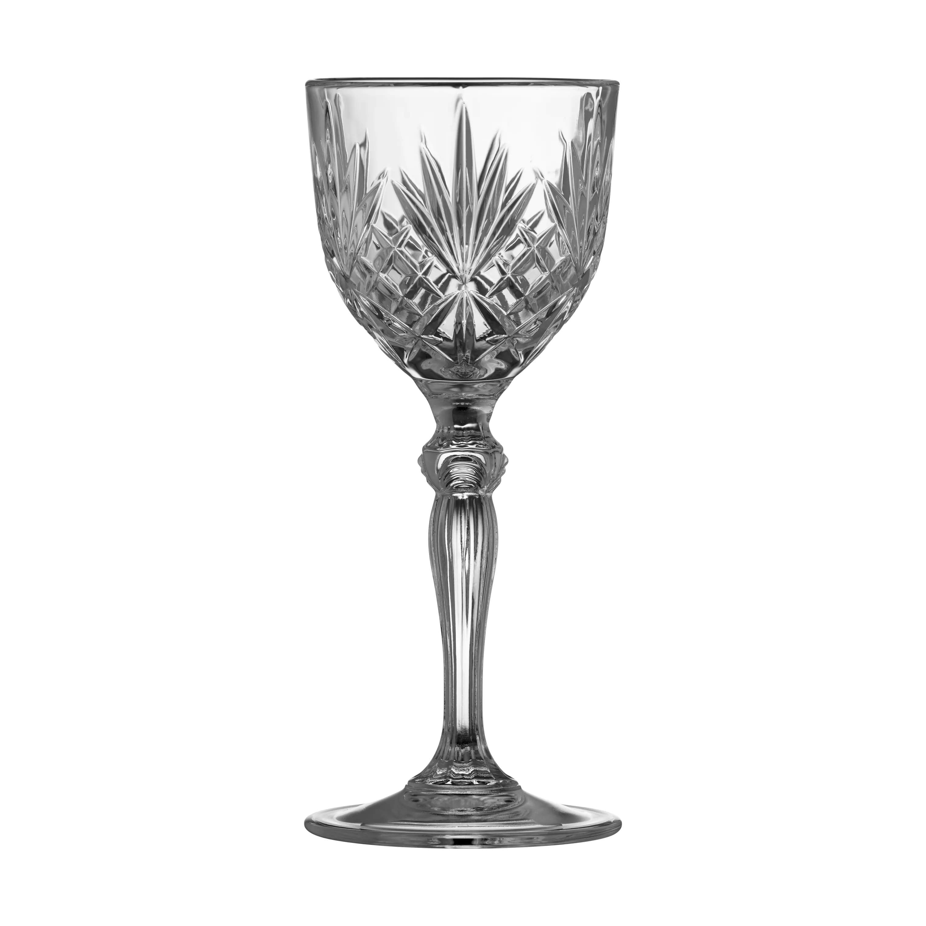 Lyngby Glas Portvinsglas Melodia Portvinsglas - 4 stk. i Klar, 3