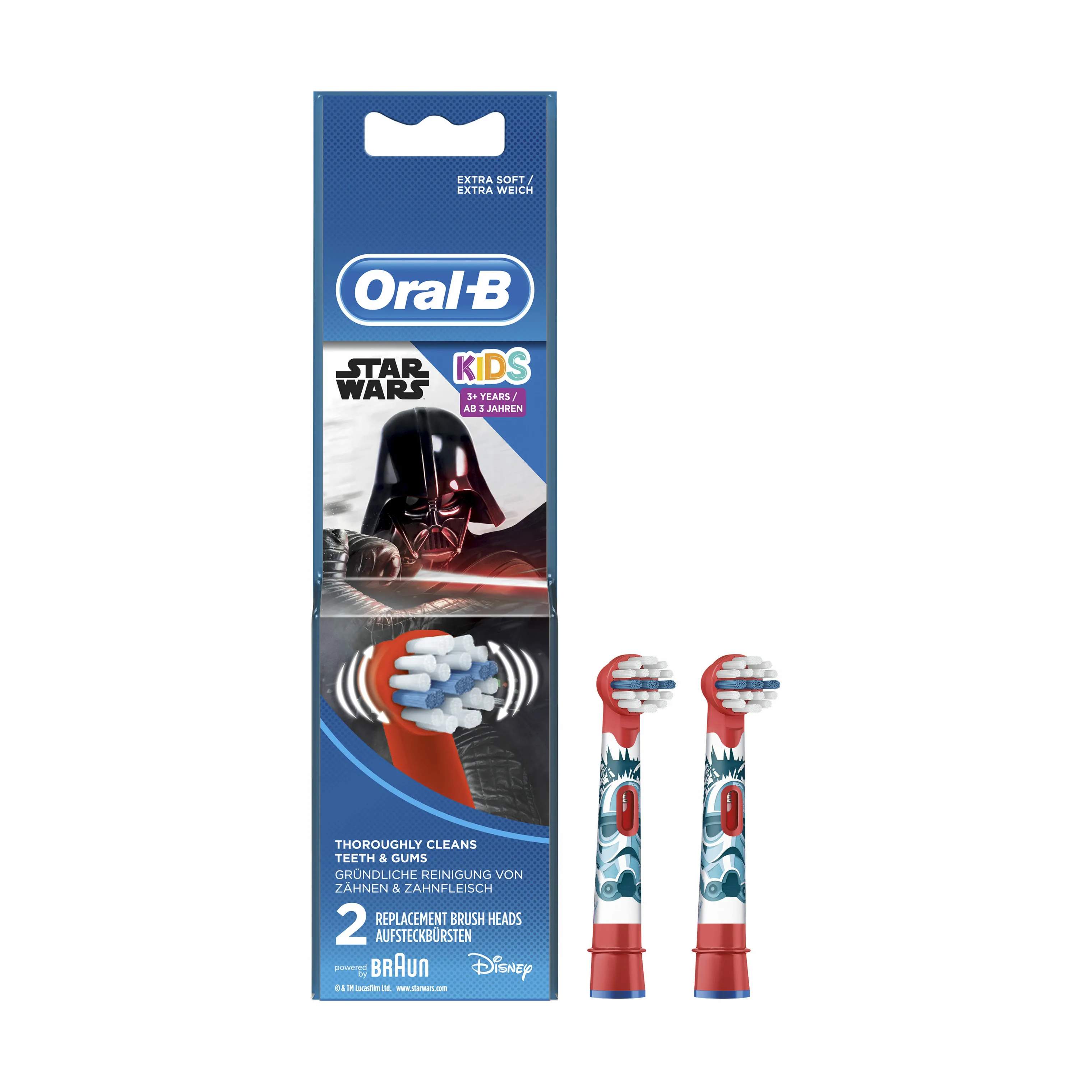 Oral-B tandbørstehoveder Disney Star Wars 2 Tandbørstehoved - 2 stk.