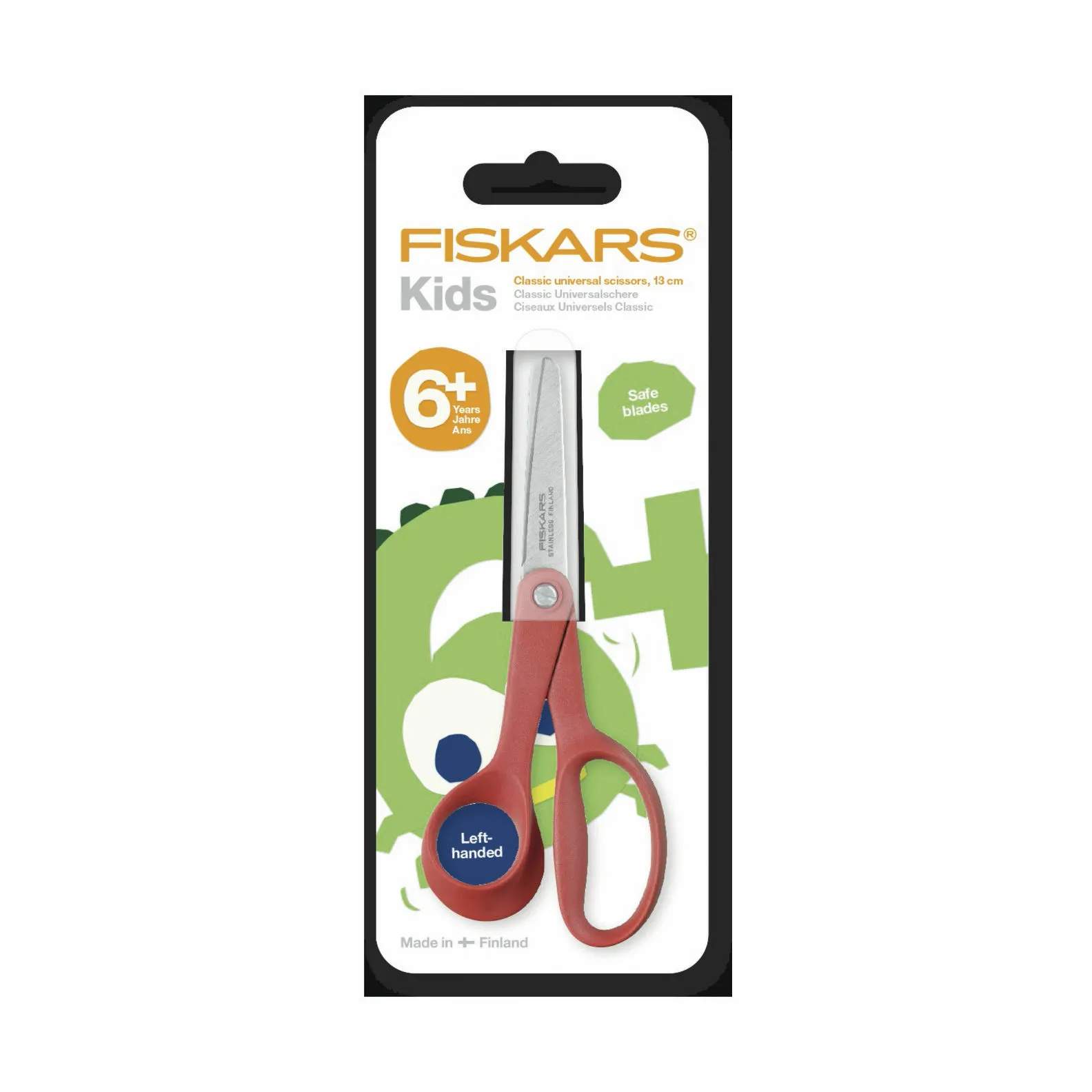Fiskars Til børneværelset Classic Børnesaks i Rød, 2