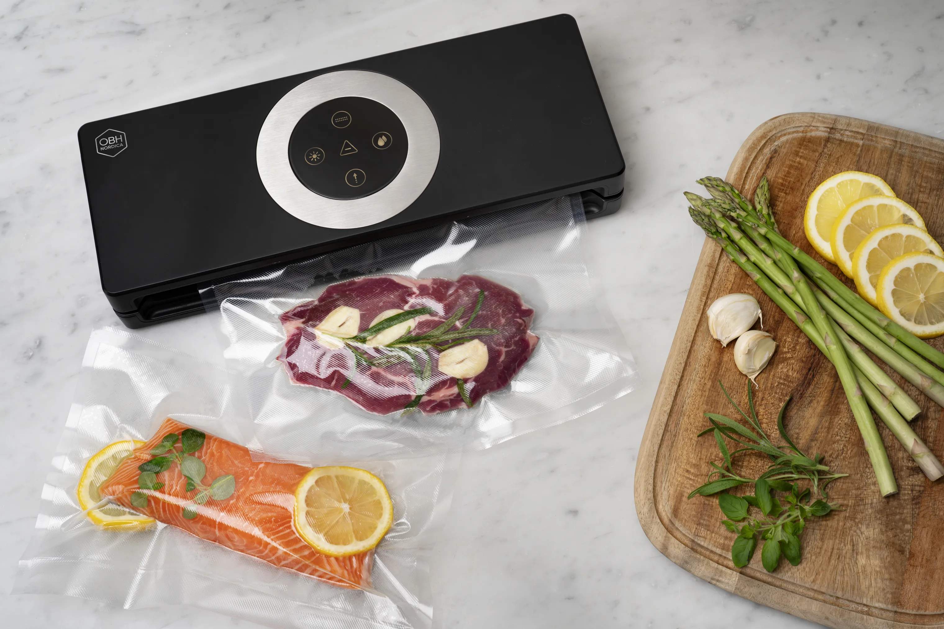 OBH Nordica Vakuumpakkere Vakuumpakker Cuisine i Sort, 2