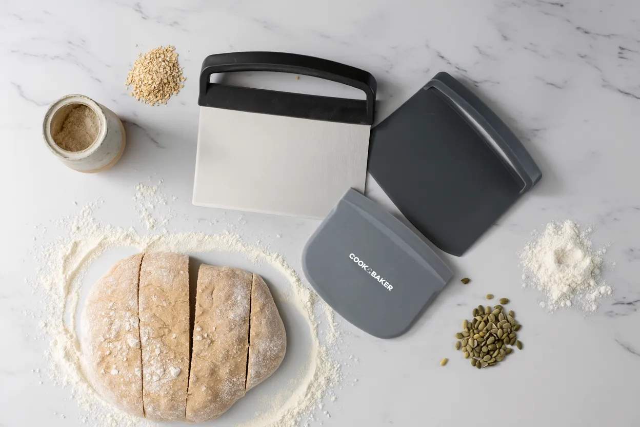 Cook & Baker Bageredskaber Dejcutter - 3 stk. i Grå, 2