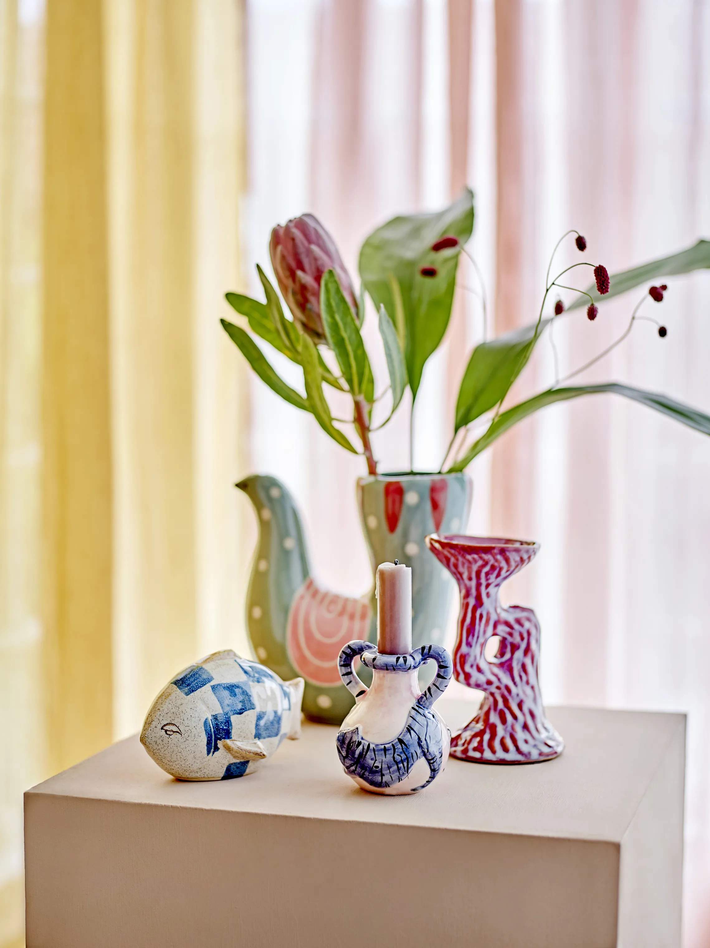 Bloomingville Vaser Trudy Vase i Grøn, 2