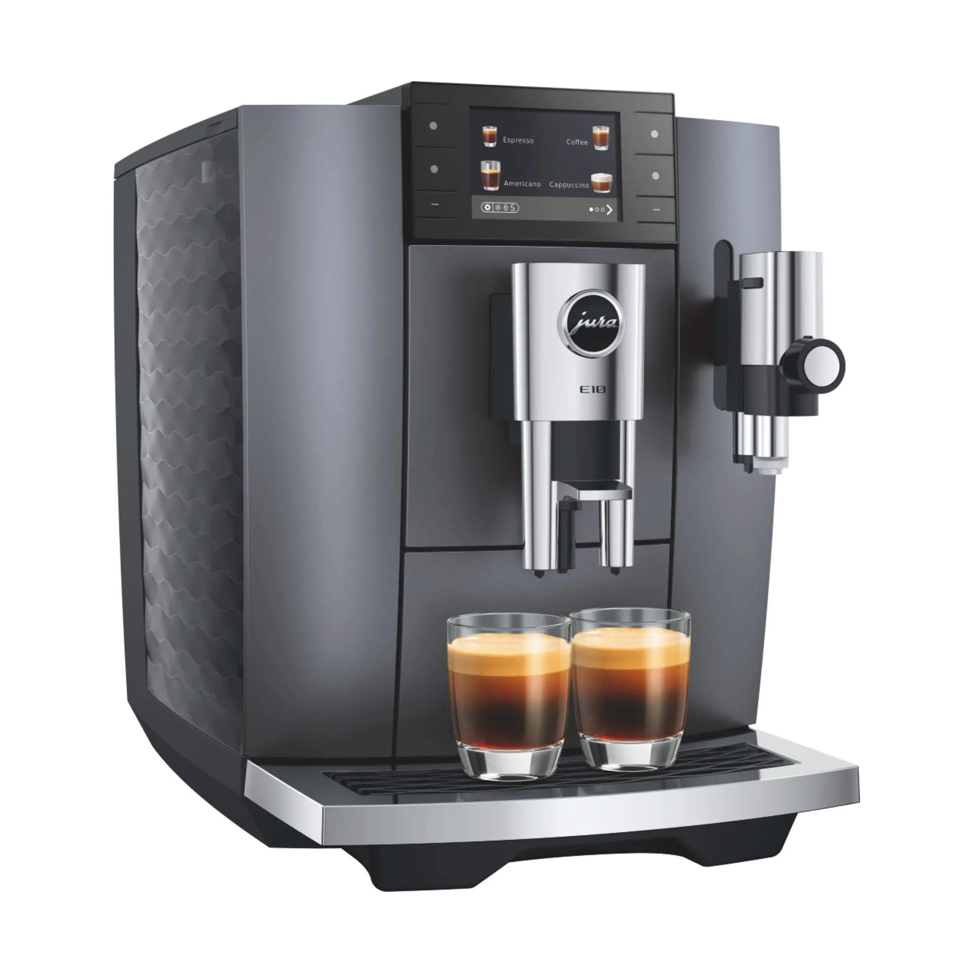 JURA Espressomaskiner JURA E10 Espressomaskine i Onyx Grey, 2
