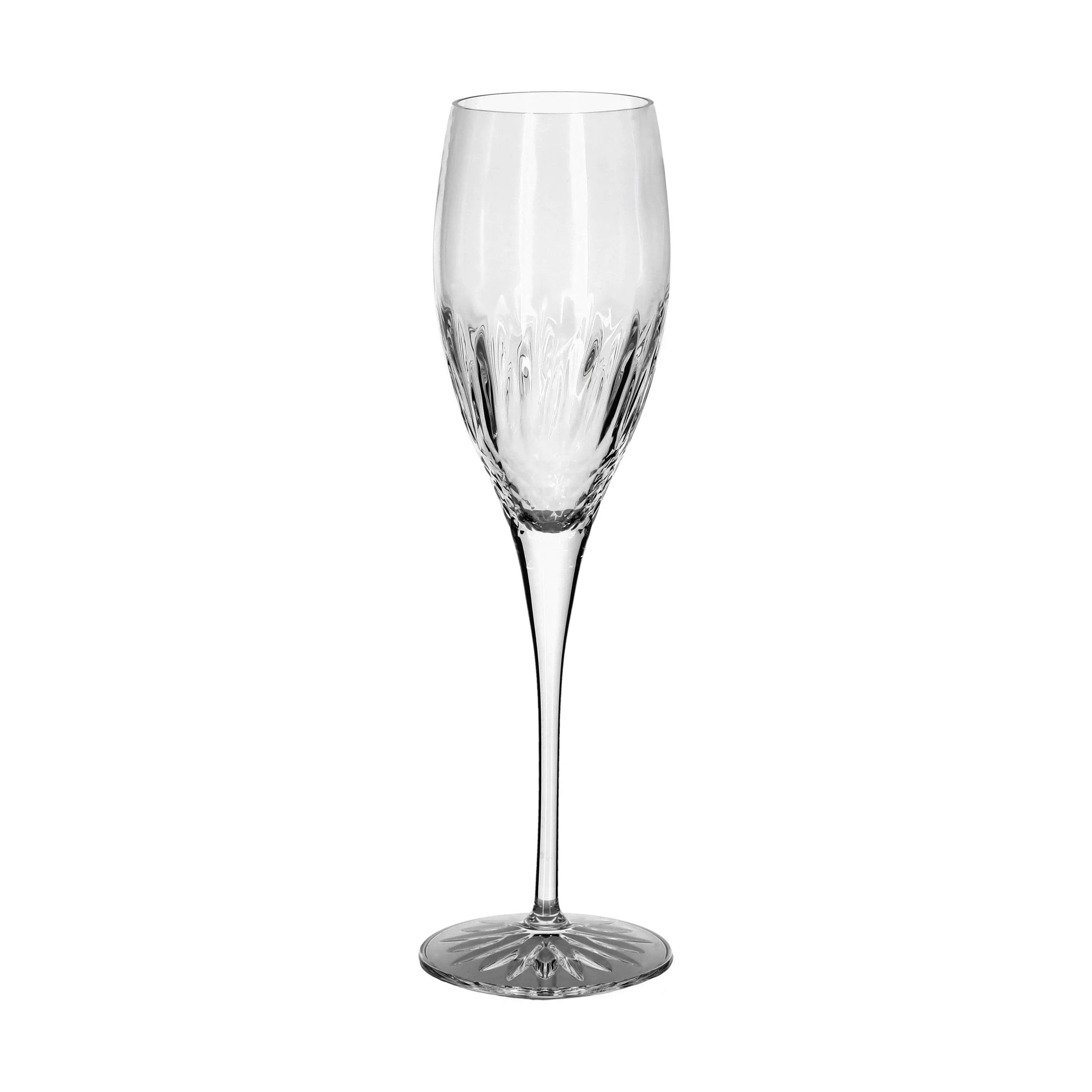 Luigi Bormioli Champagneglas Diamante Champagneglas - 4 stk. i Klar, 22 cl, 3