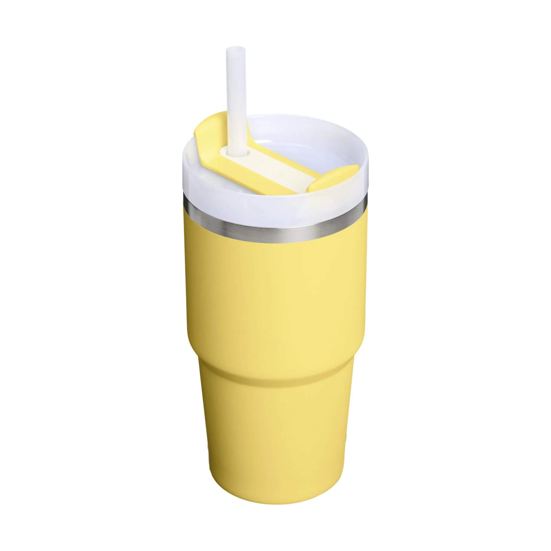 Stanley To go kopper The Quencher H2.0 Flowstate Tumbler i Gul, 3