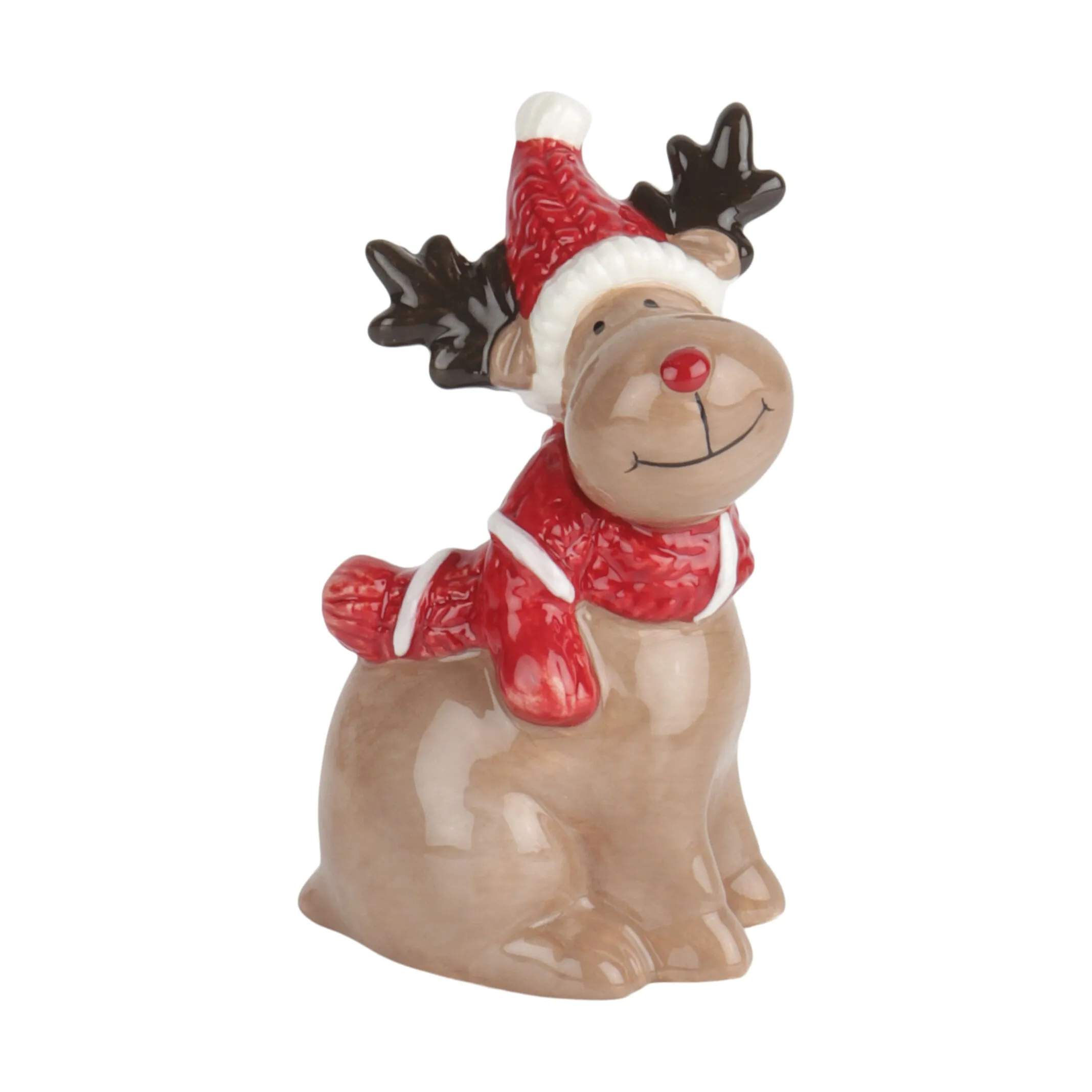 Casa Christmas Julefigurer Rensdyr i Siddende, 1