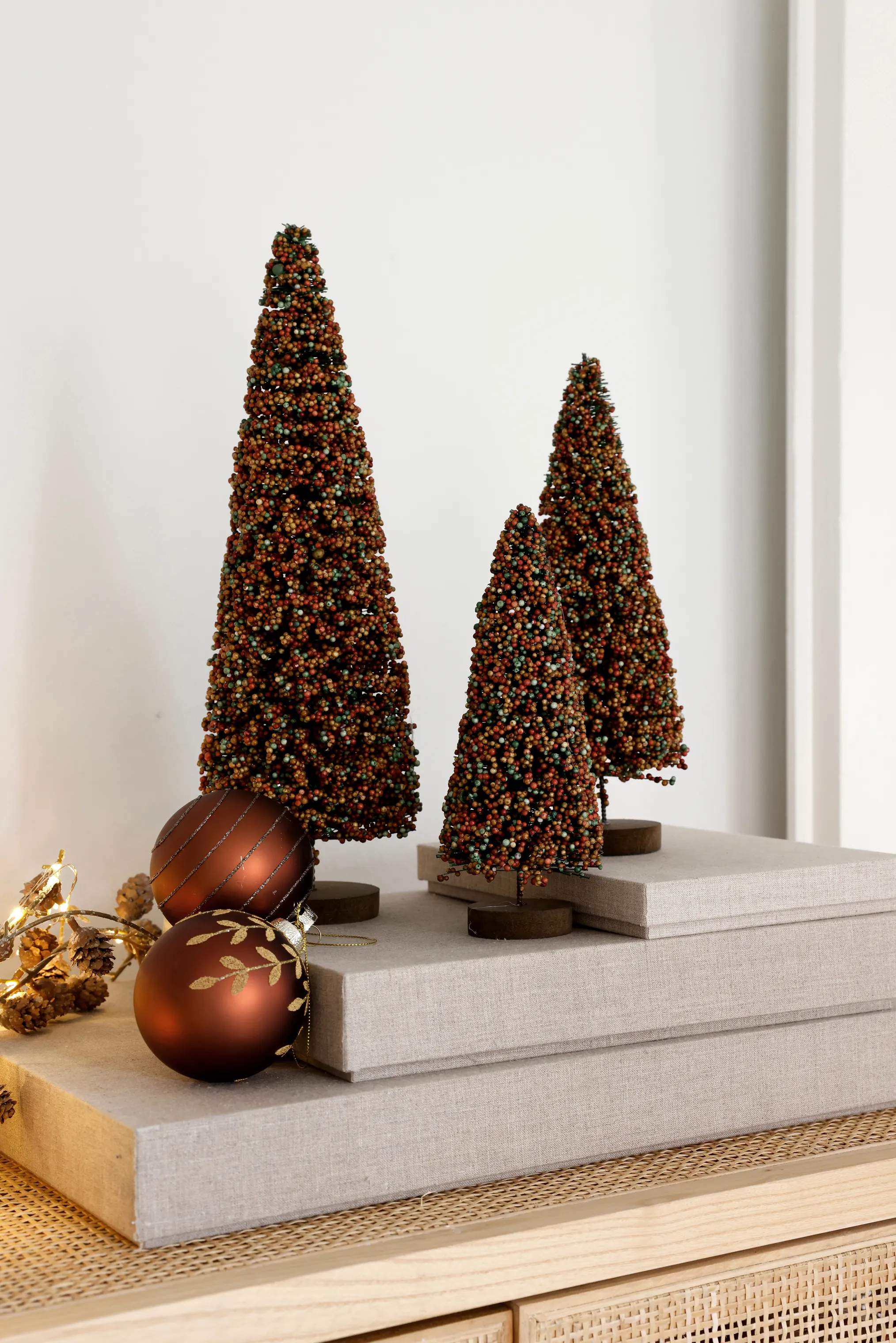 Casa Christmas Julefigurer Juletræ i 38 cm, 2
