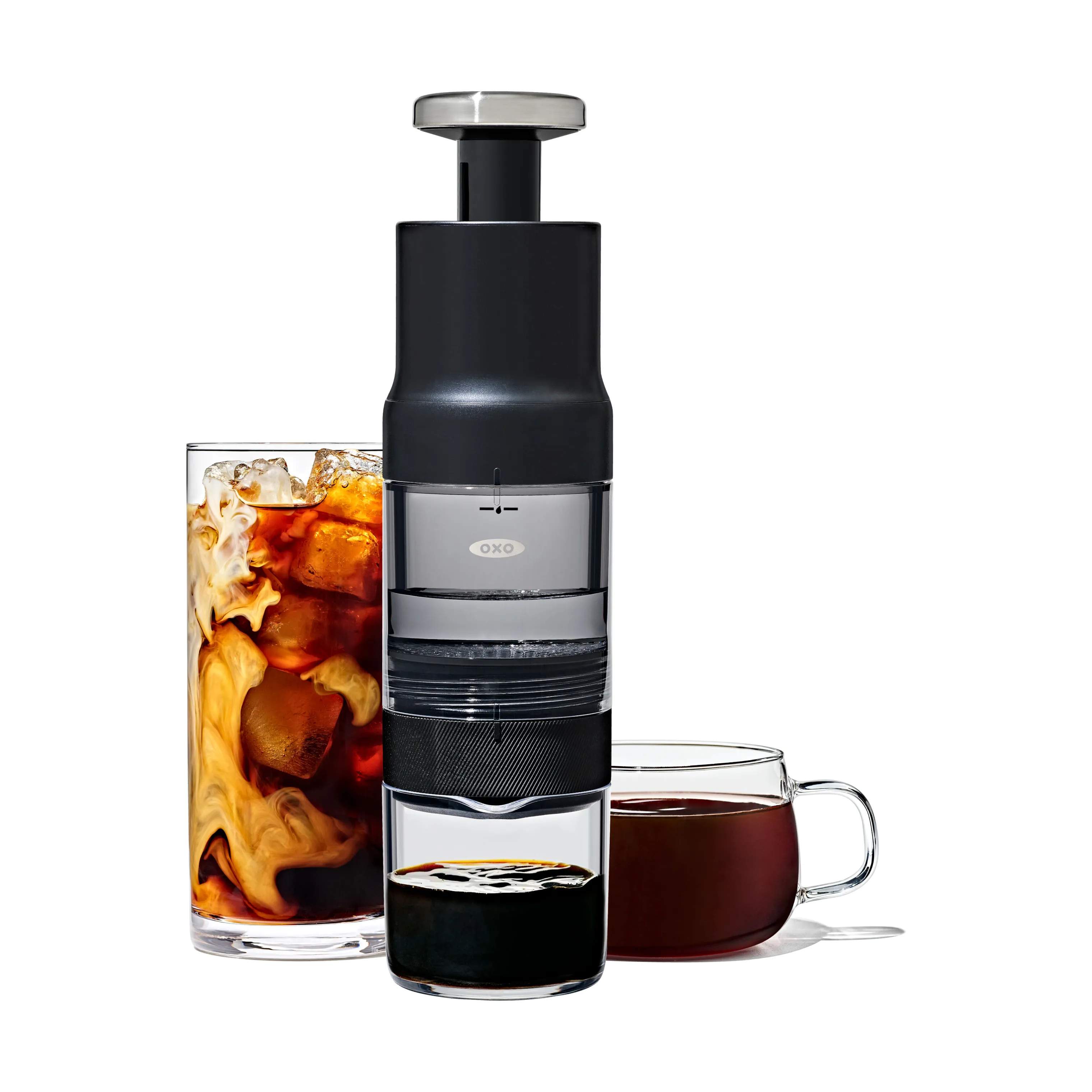 OXO Stempelkander Brew Espressobrygger i Sort, 1